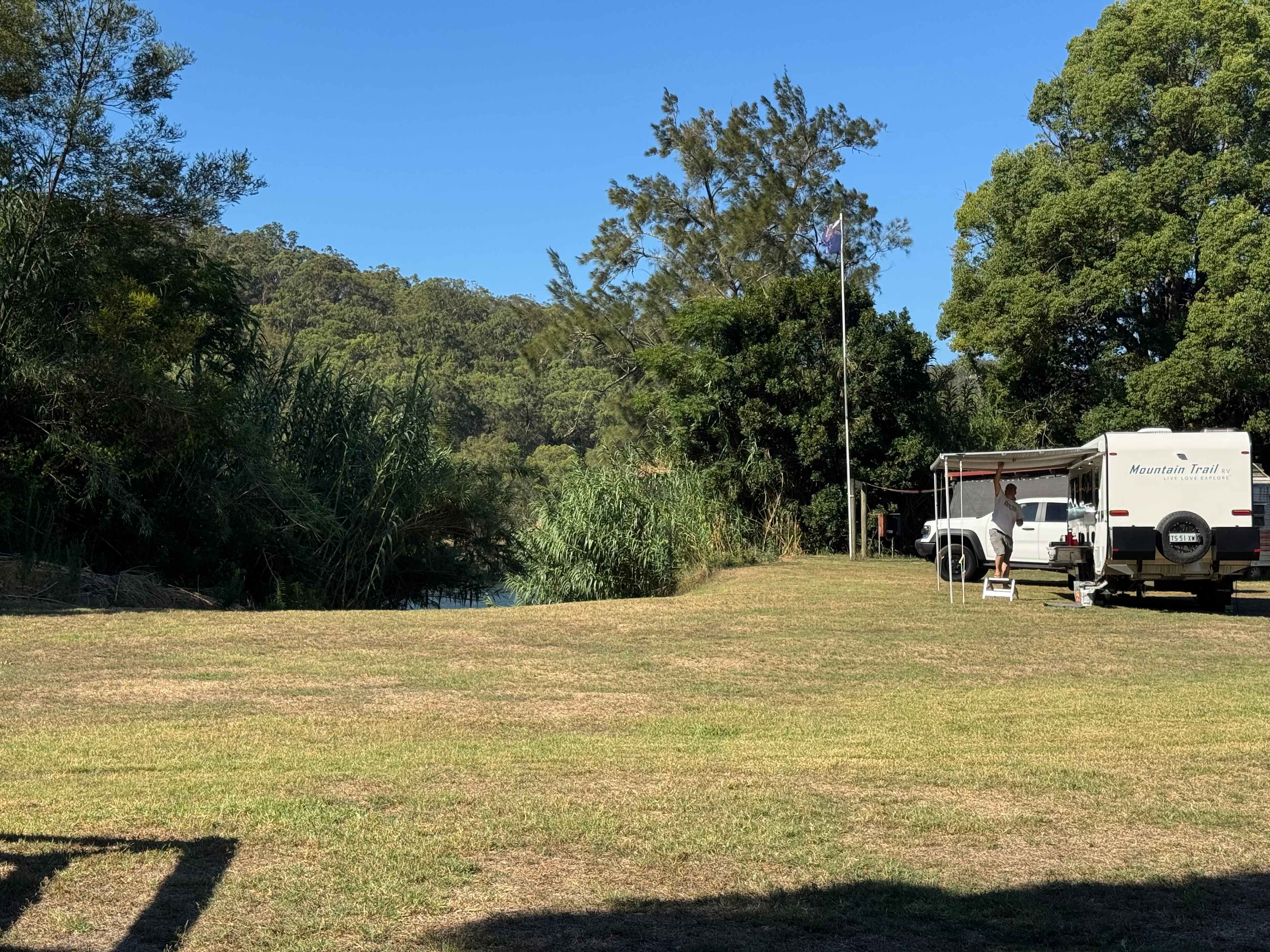 Plenty of space for us on our powered site