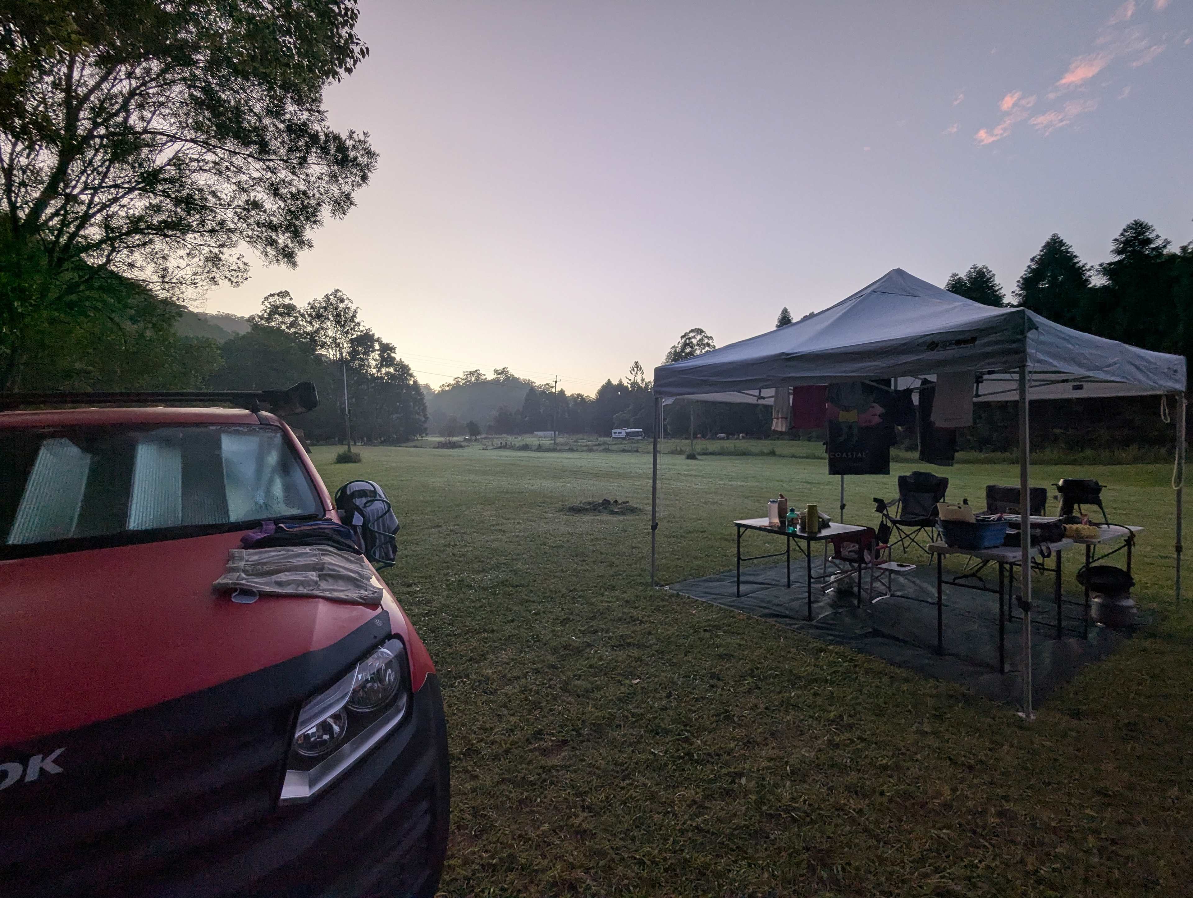 Rowlands Creek Camp Area