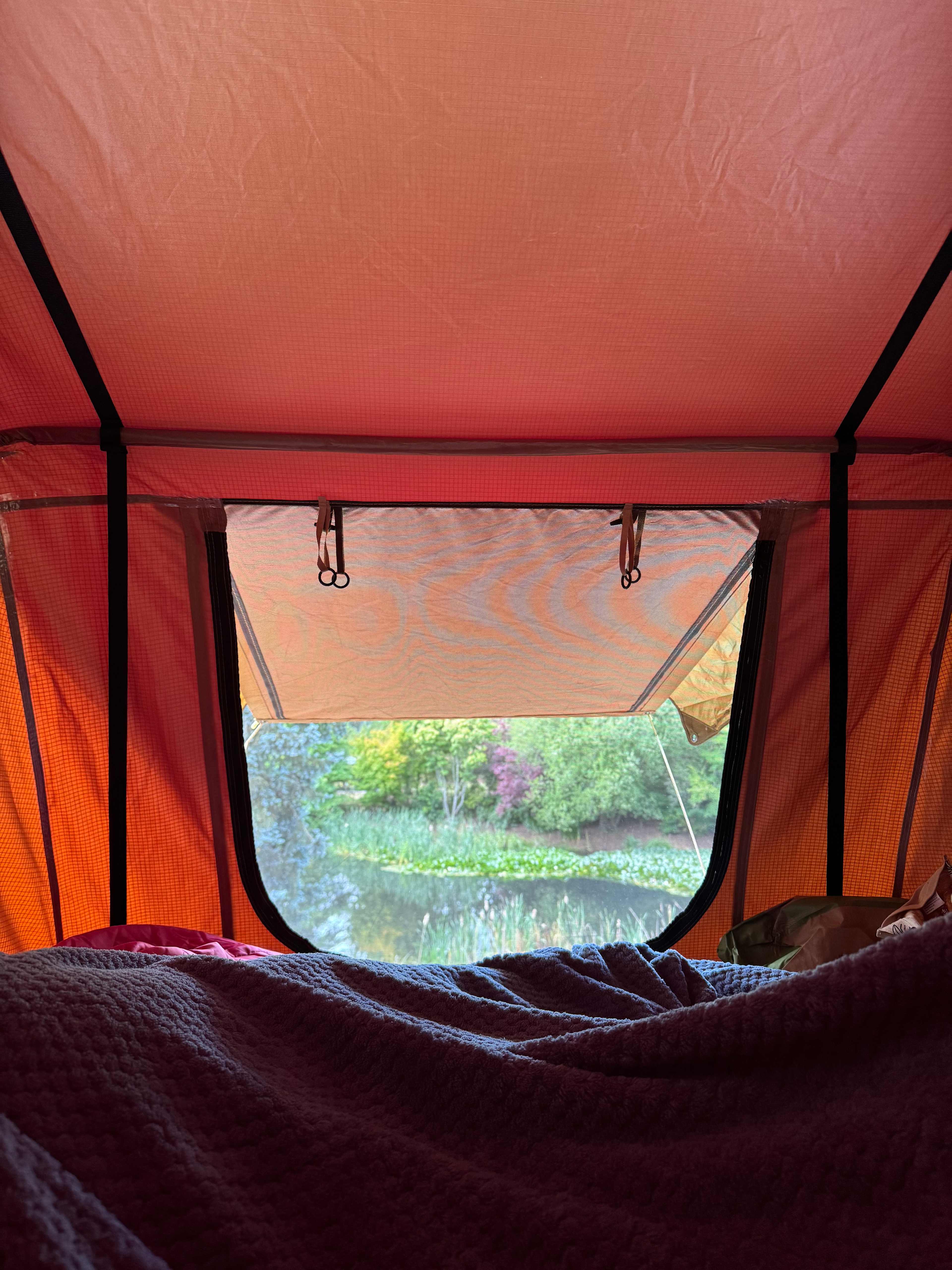 The view from our tent