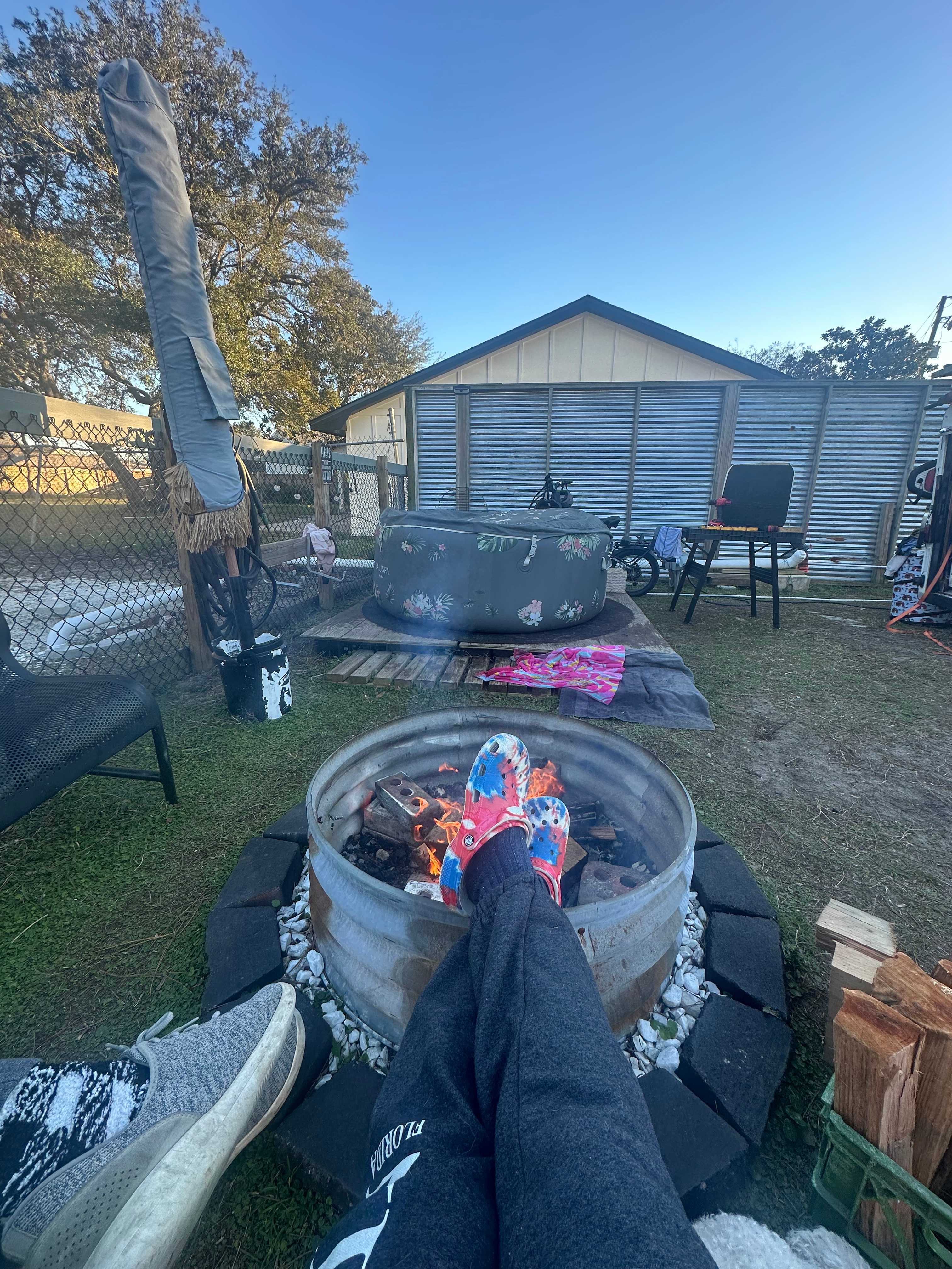 Country Camping At The Beach