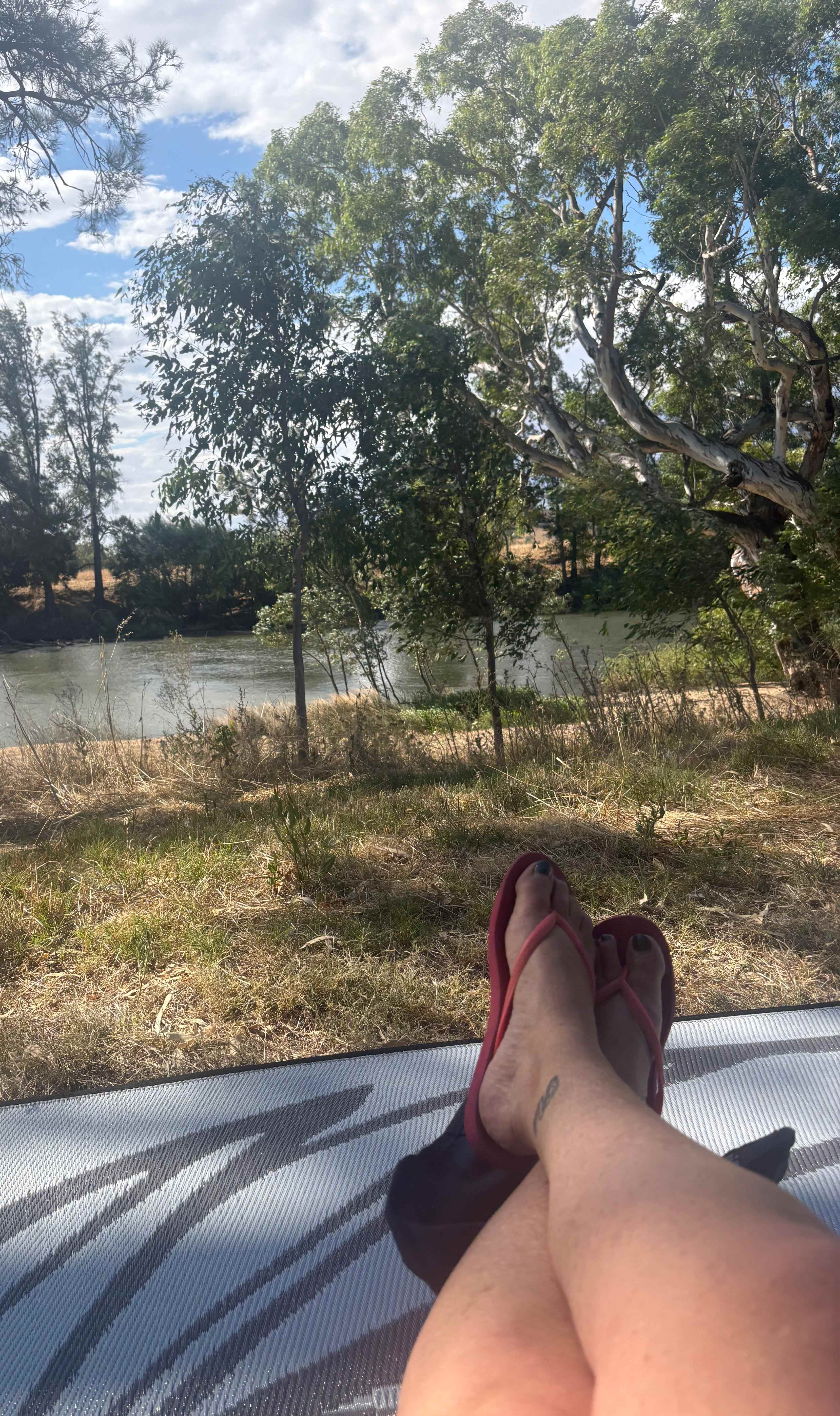 All set up, time to relax and enjoy 😊