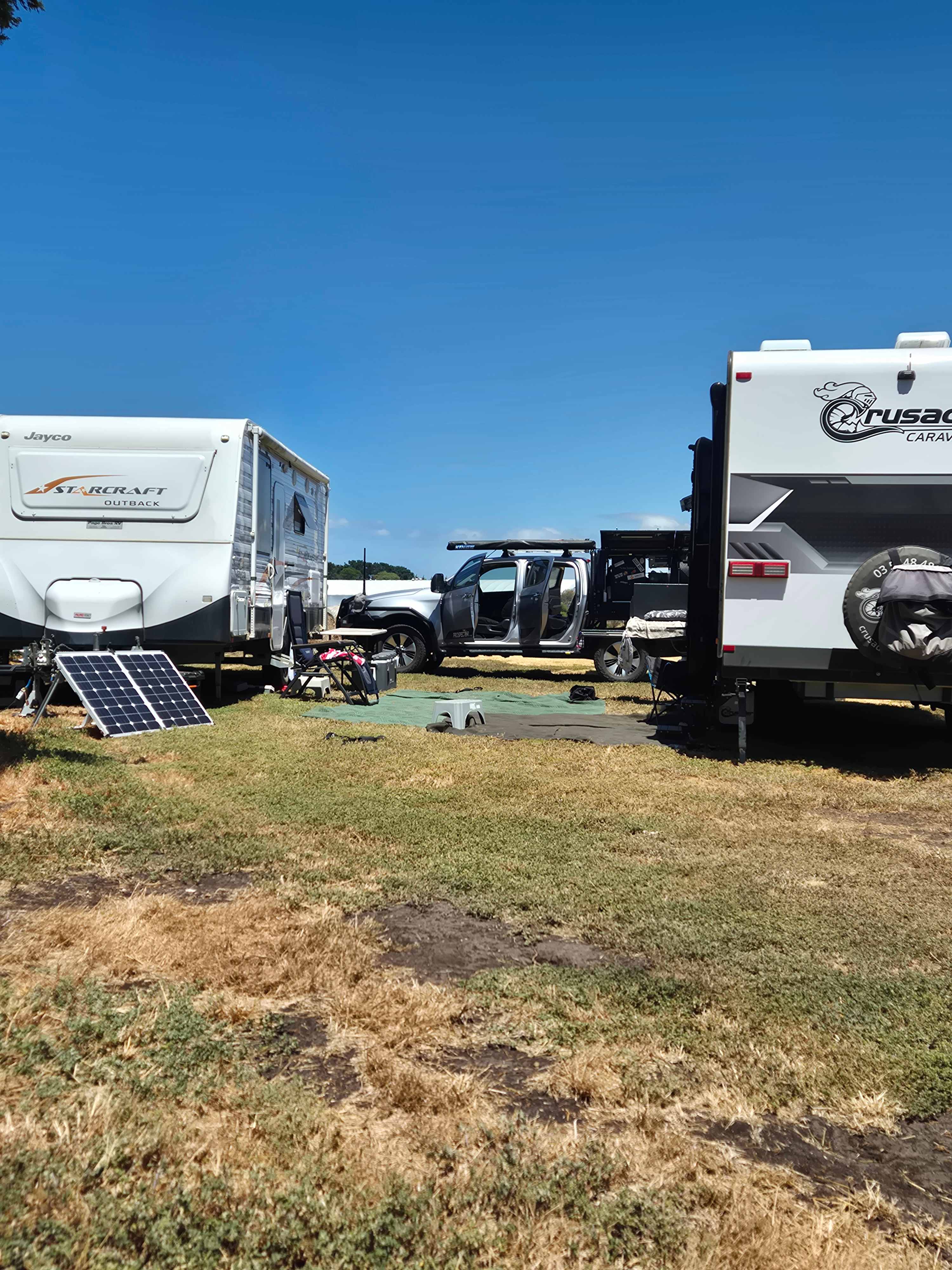 Shacks at Kardella Park