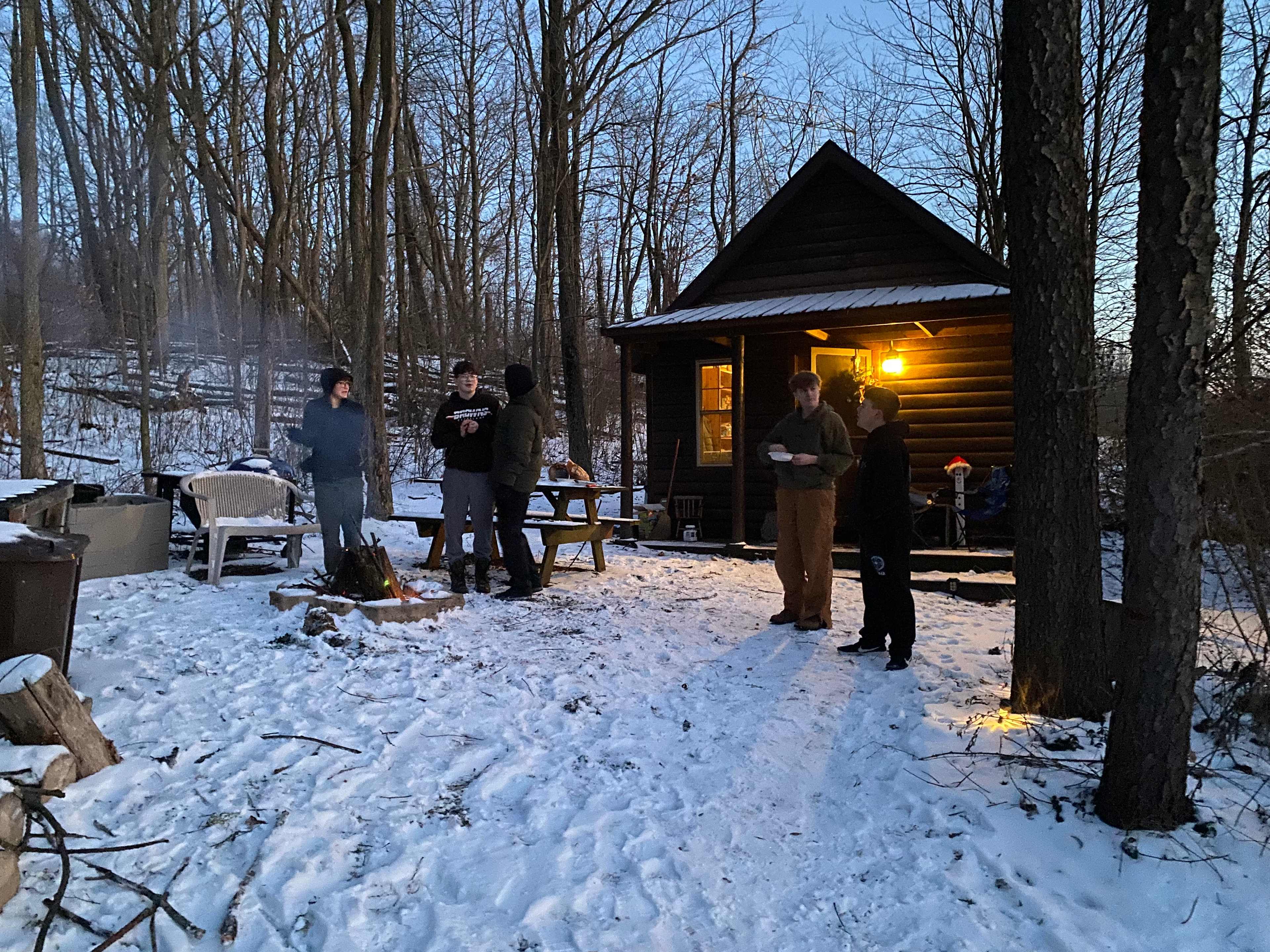 The Camp Cabin at the Hallstead