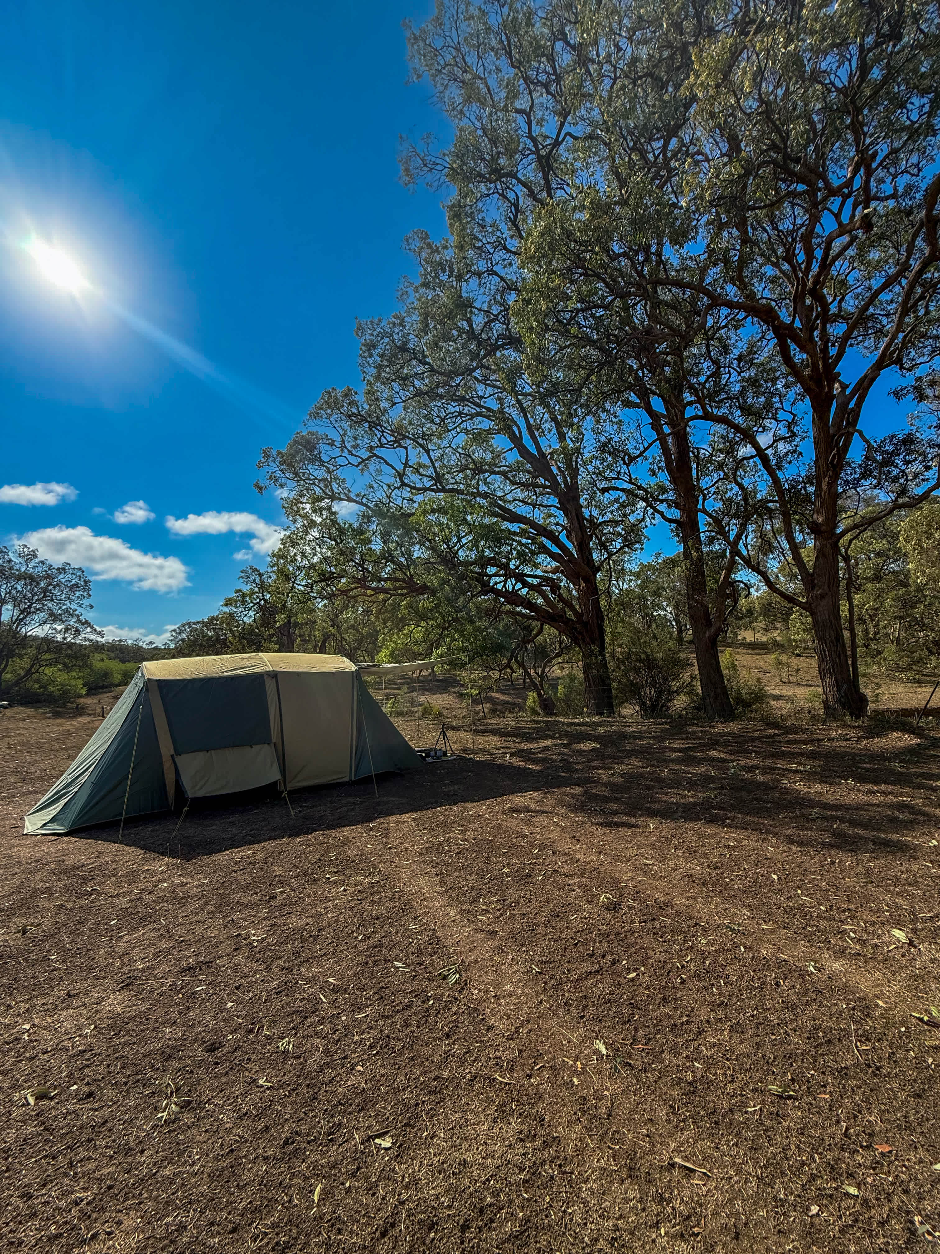 It was a little dryer this visit! 