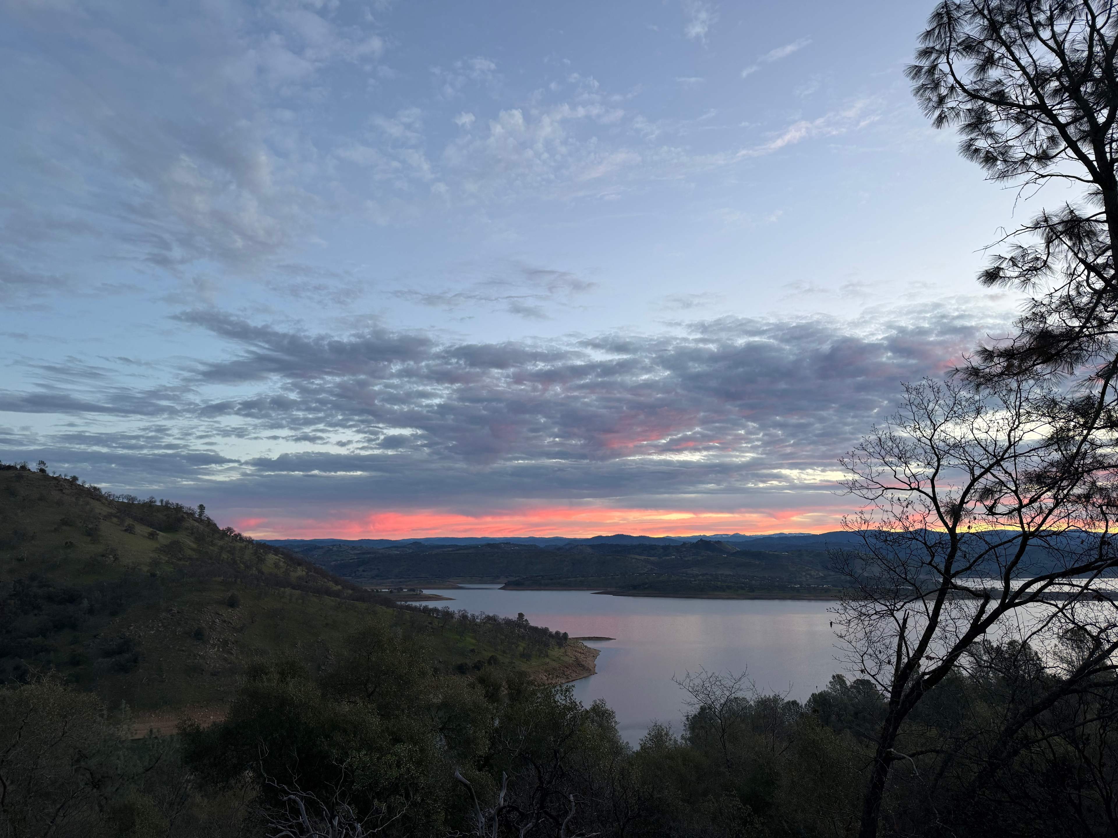 Morning sunrise - view from the bed