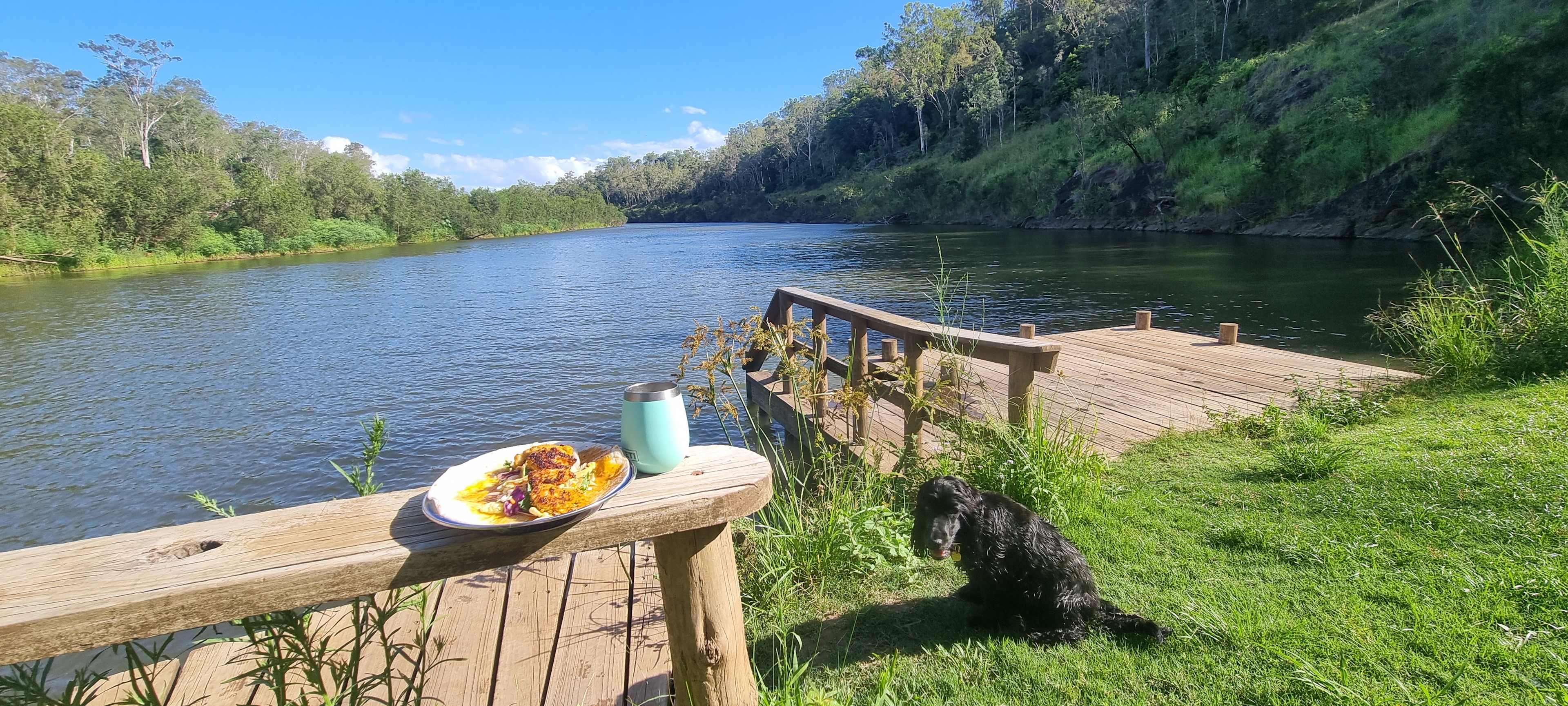 Weefarm Brisbane River Camping