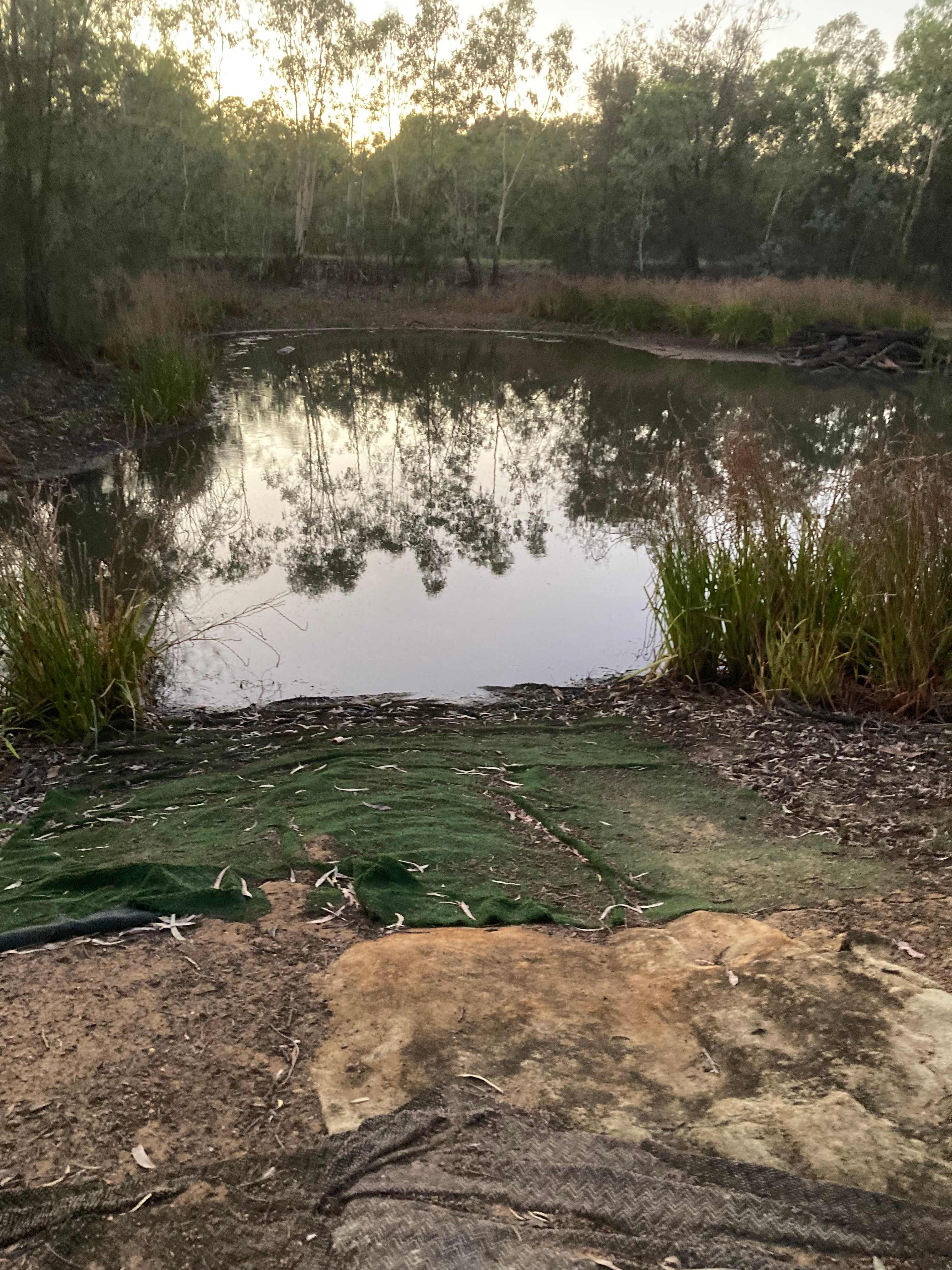 Where I was spending my God time in the mornings. What a blessing 