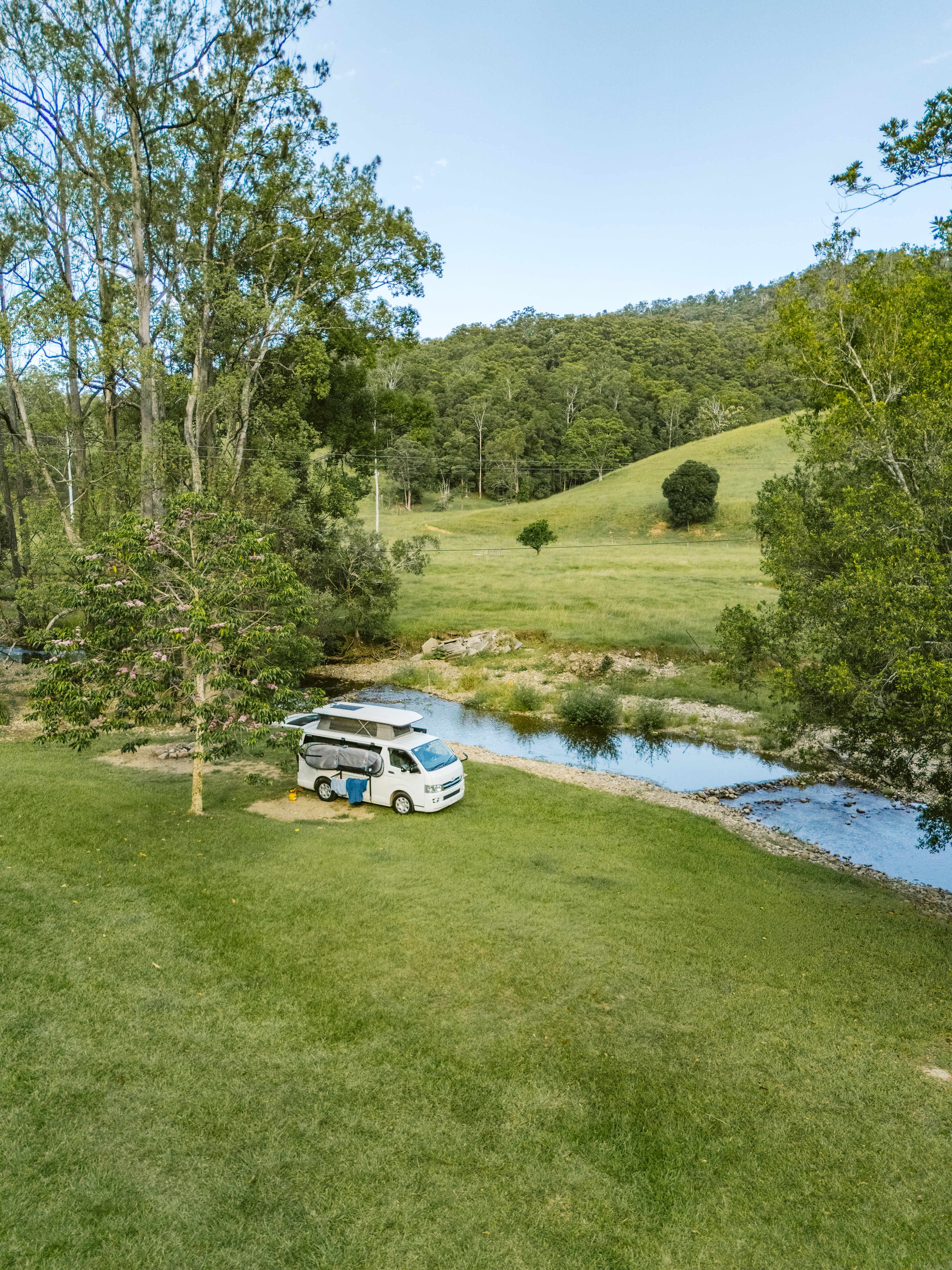 A Campsite on Crystal Creek