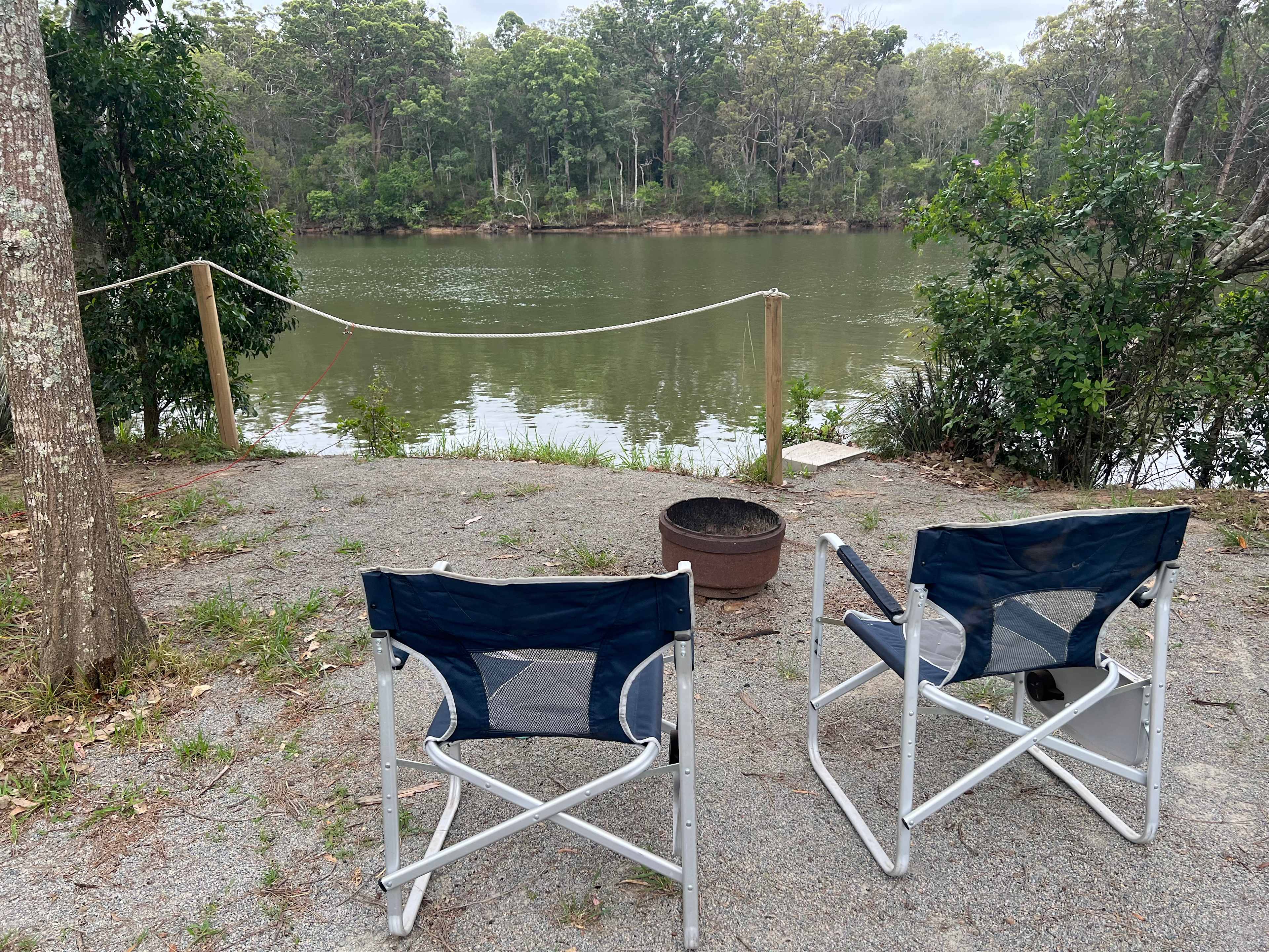 Just imagine sitting here relaxing 