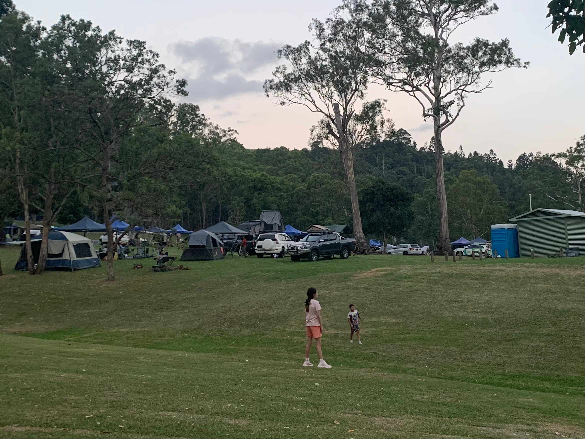 Toilets available n hose for running water