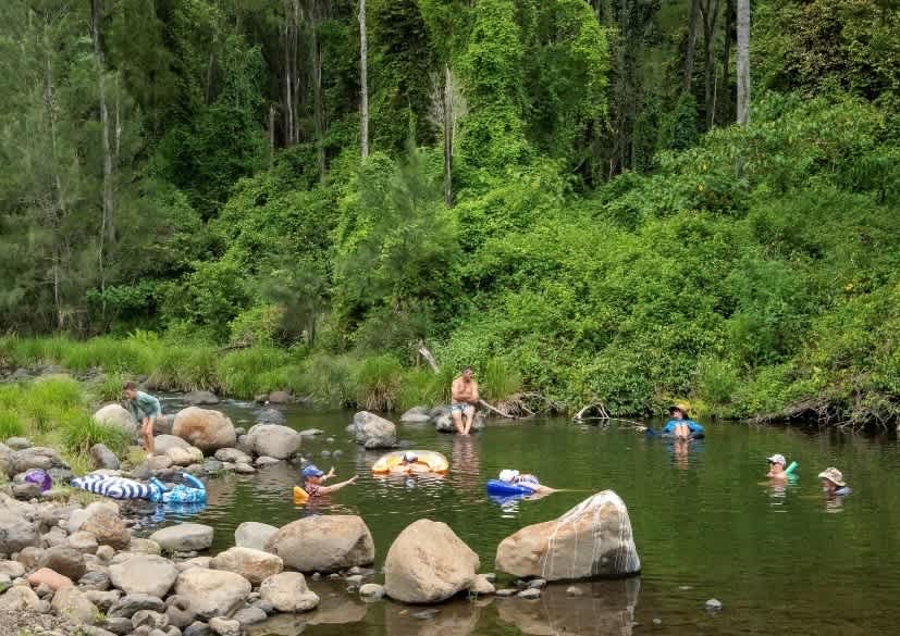 Creek and deep swimming hole