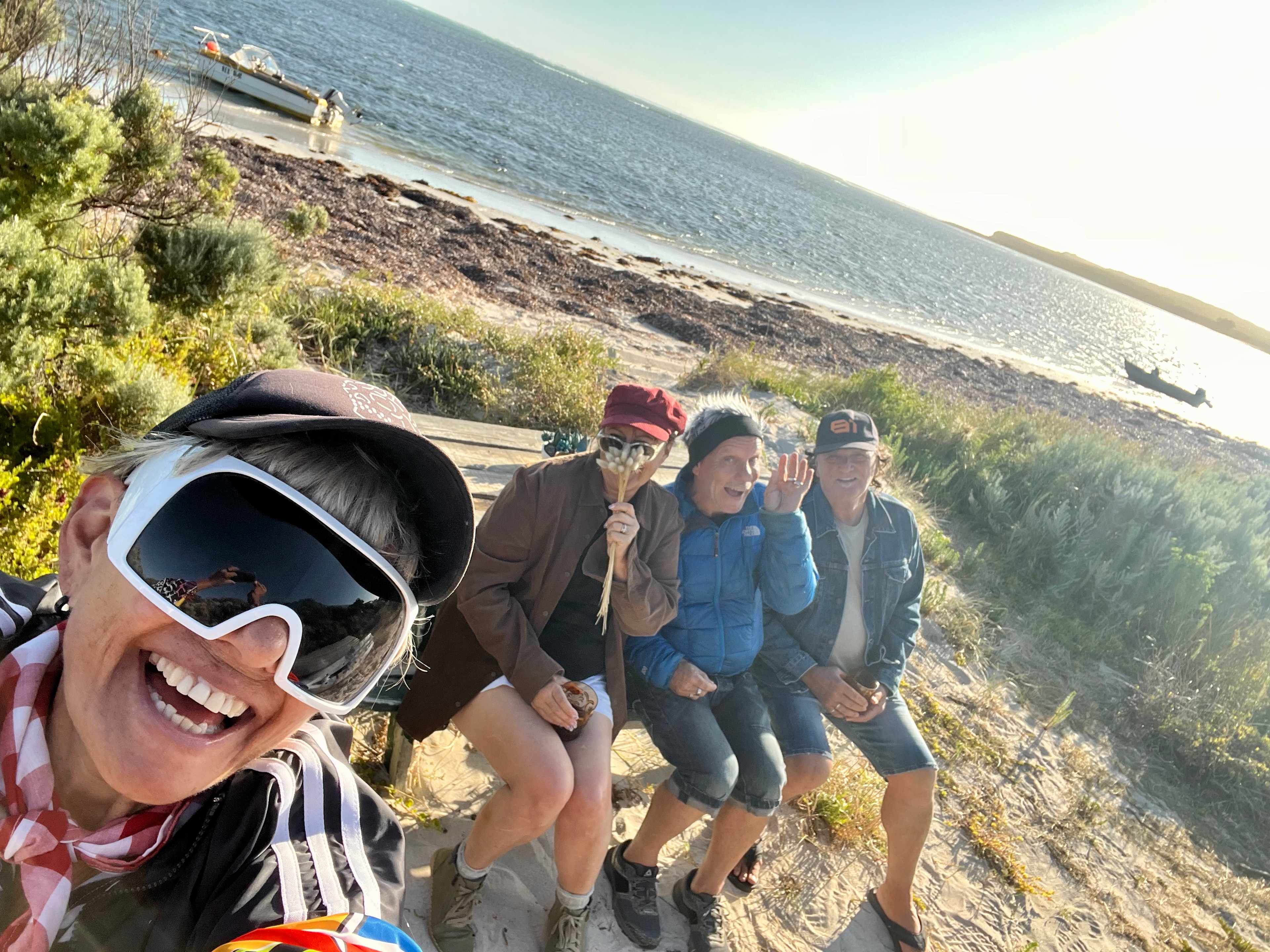 The bench by the beach