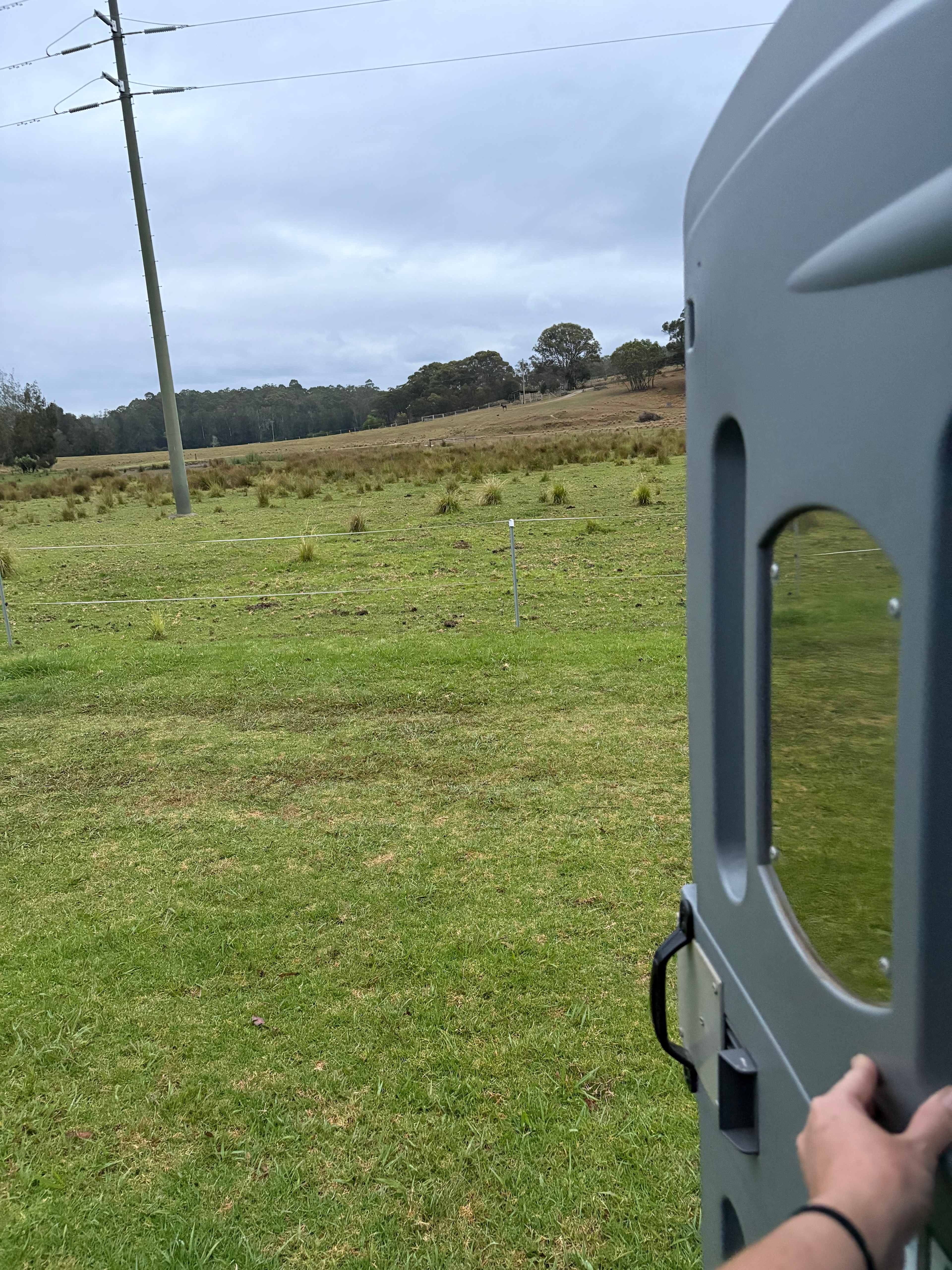 The view from the loo