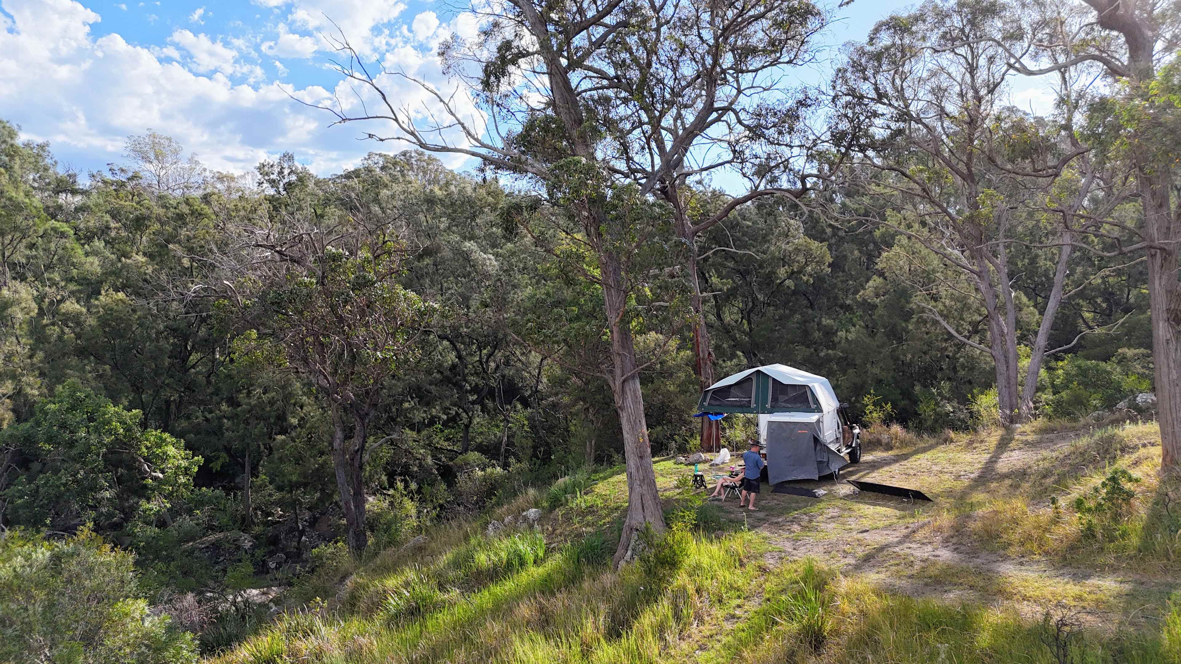 View of Cascades site