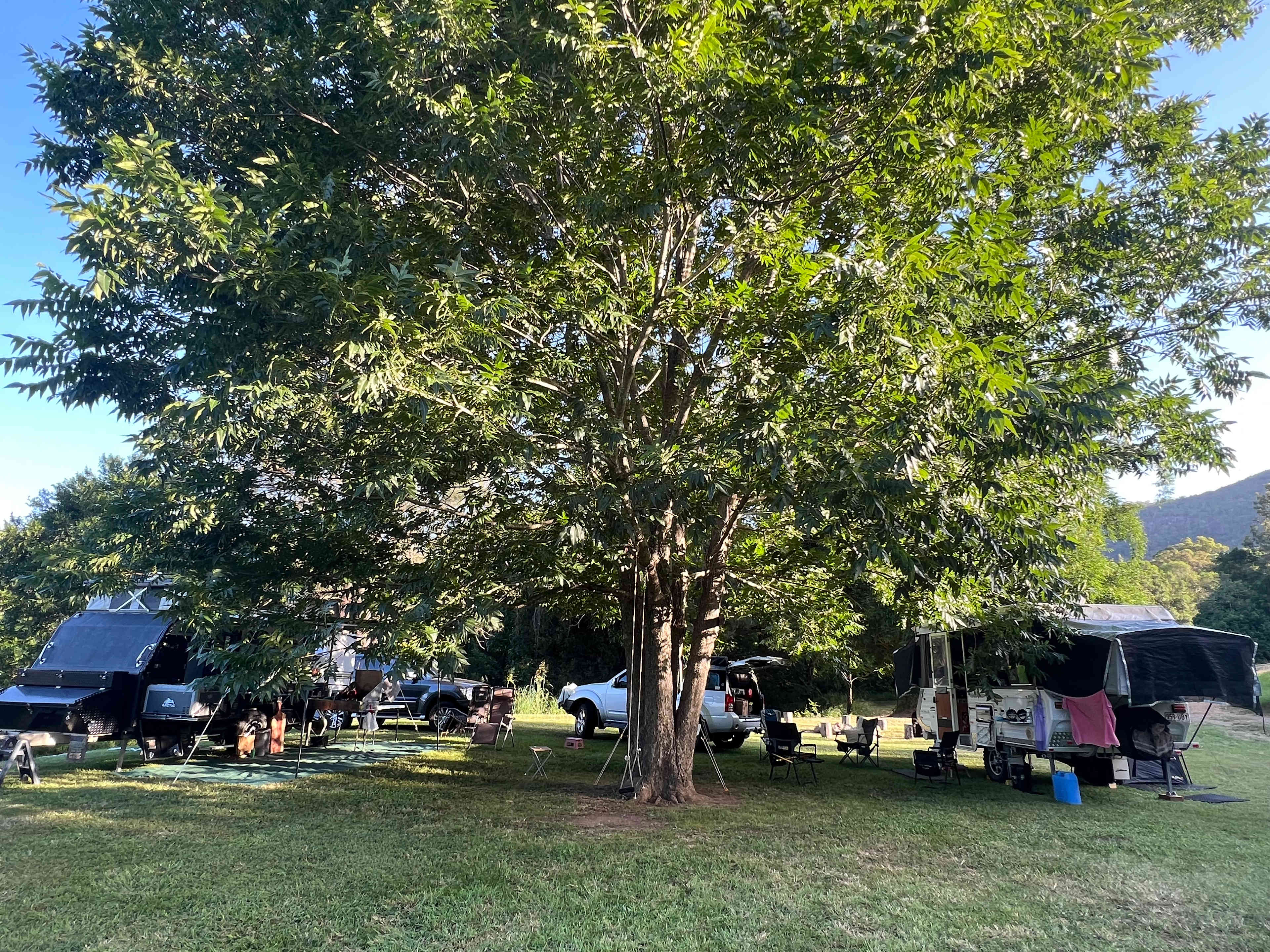 Our camp at Bamboozle