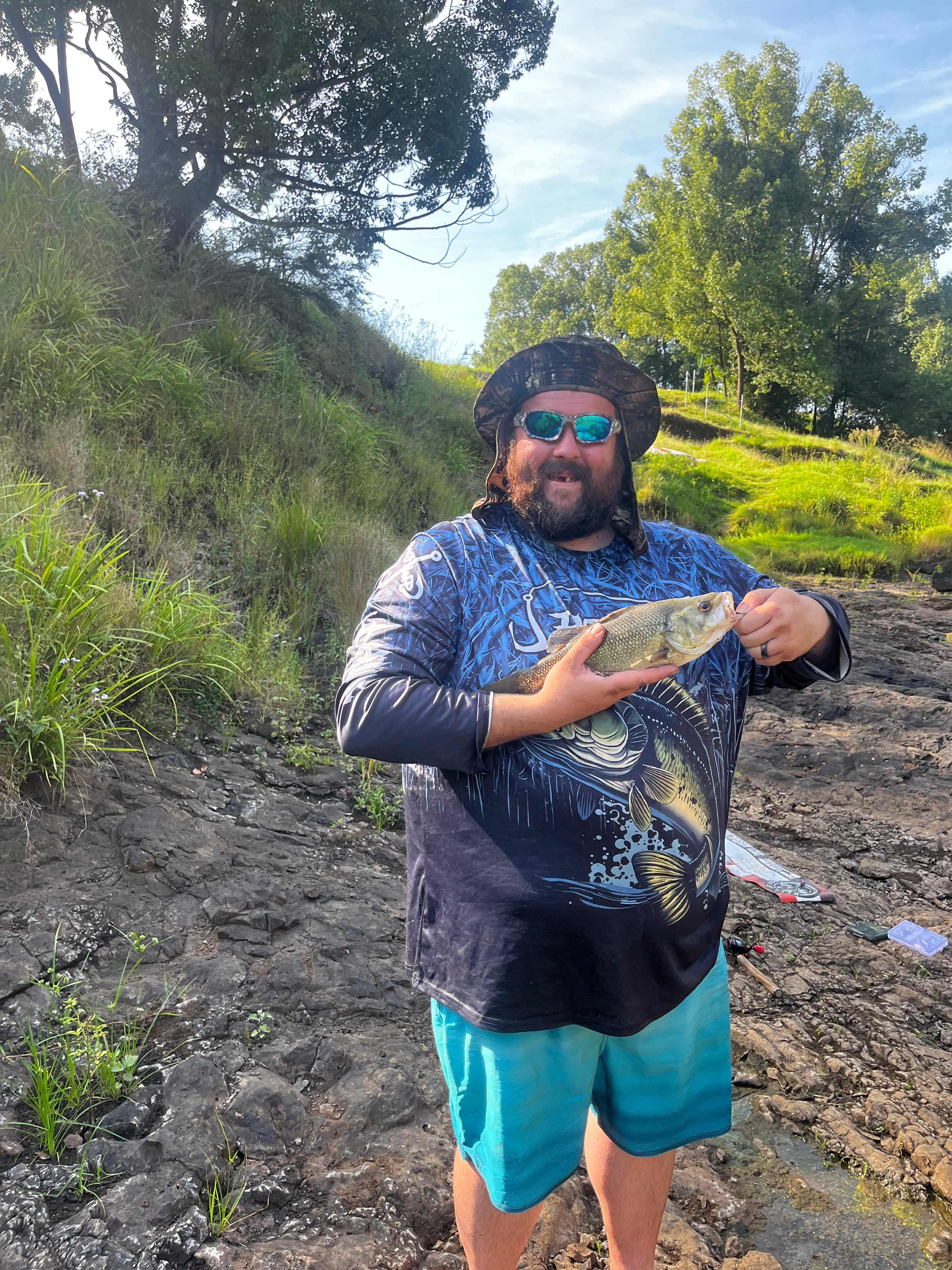 42 bass right below camp 