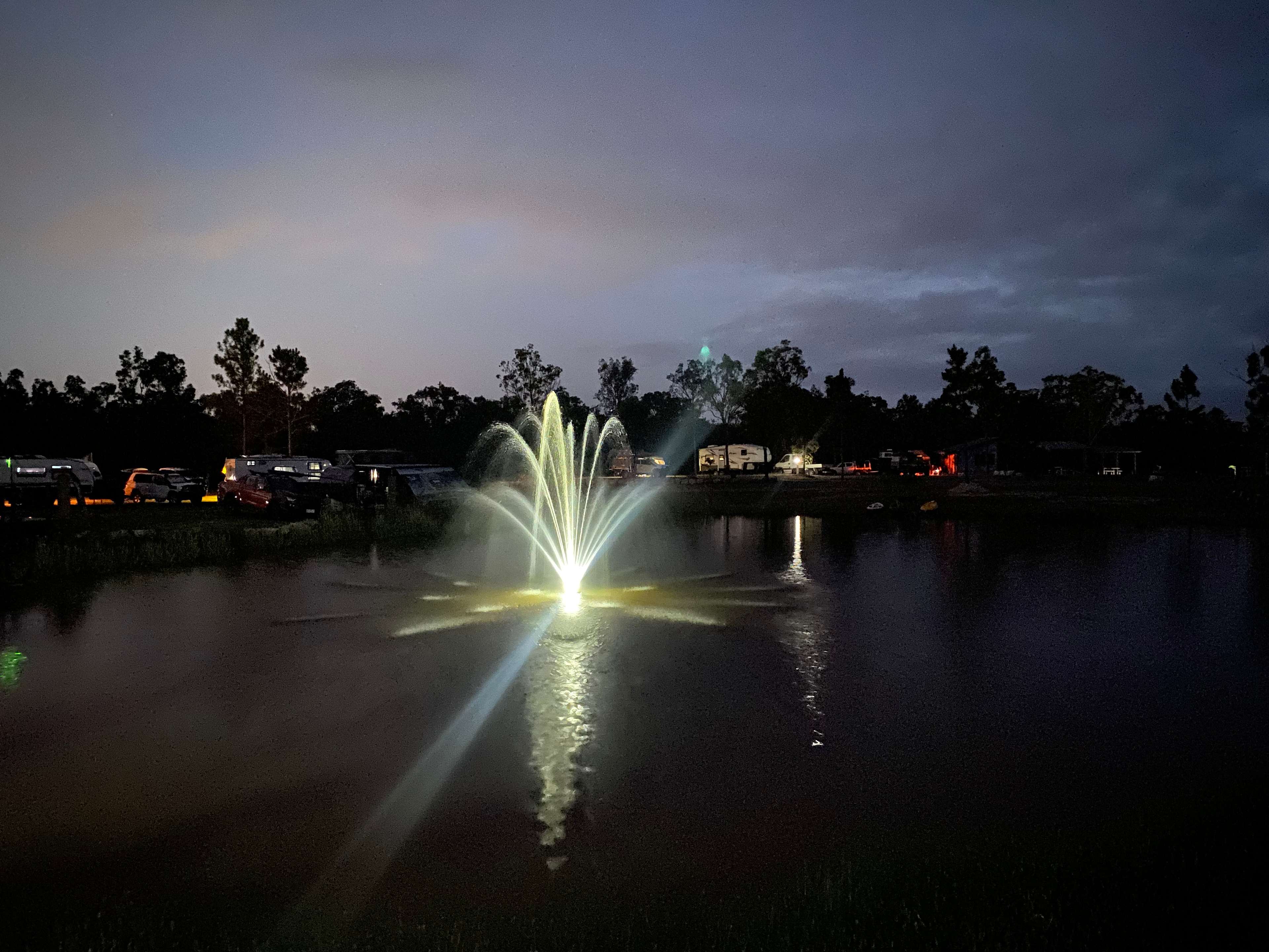 Stunning water feature