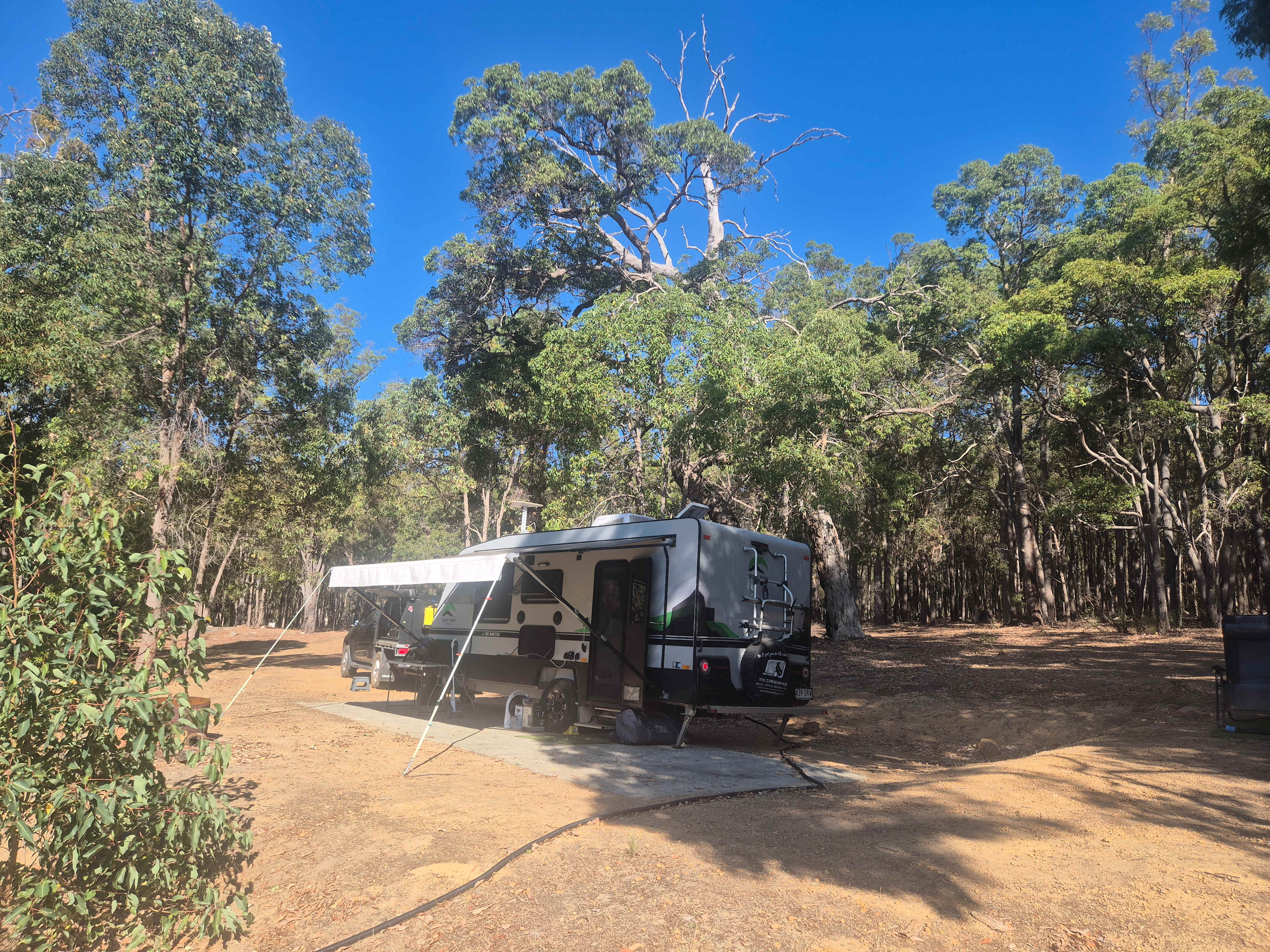 The Tampines campsite.