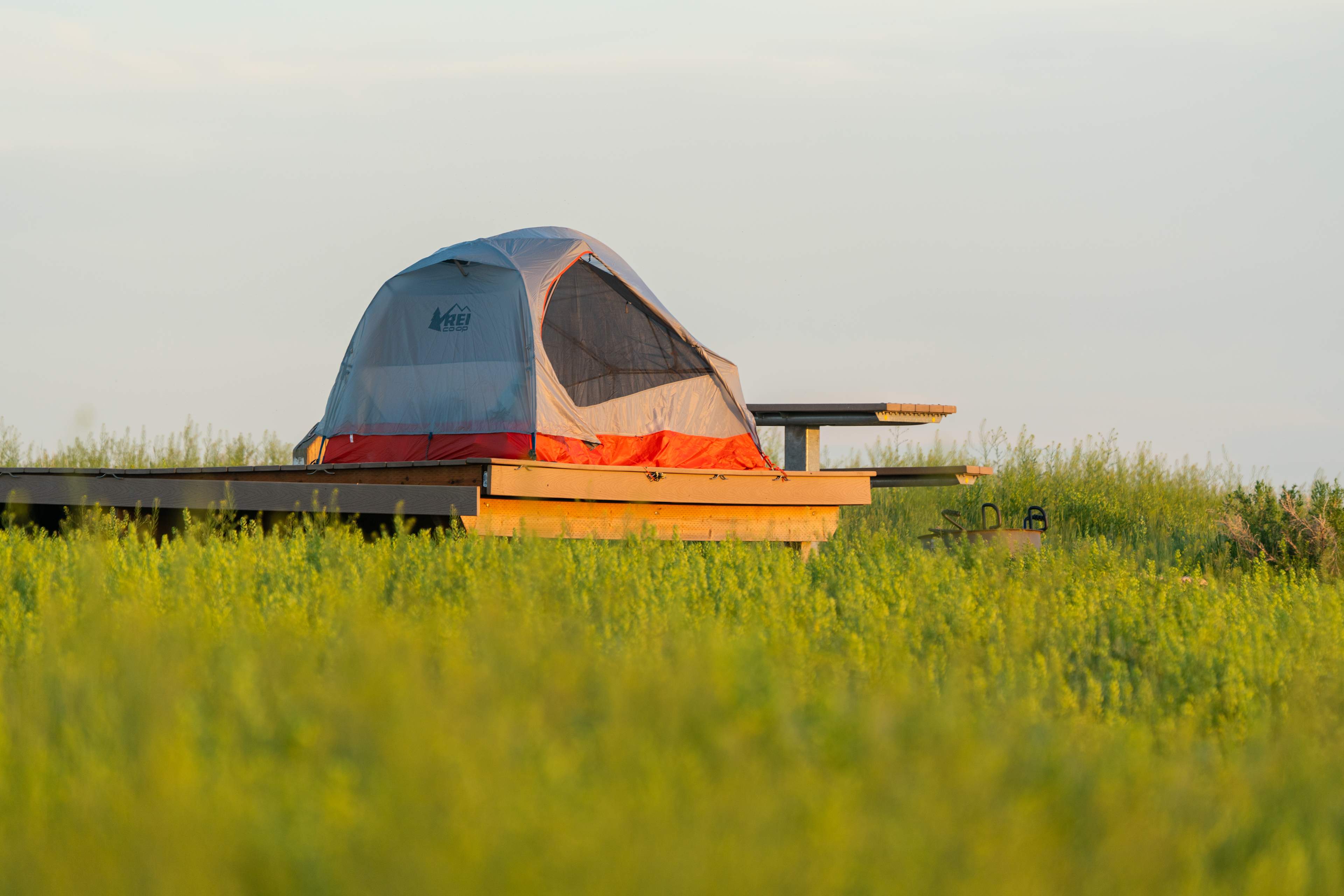 American Prairie Buffalo Camp