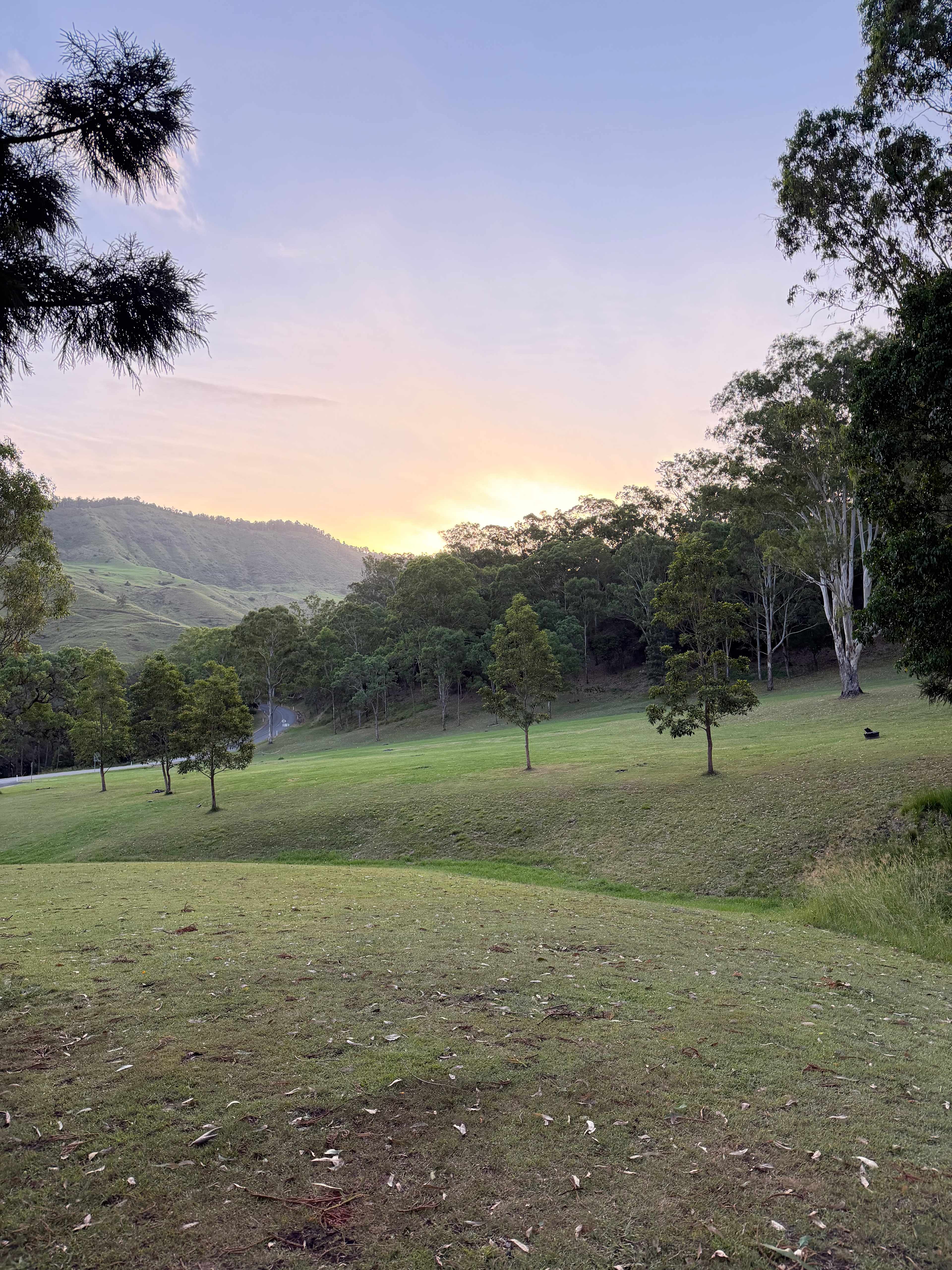Andrew Drynan Park-Camp with a view