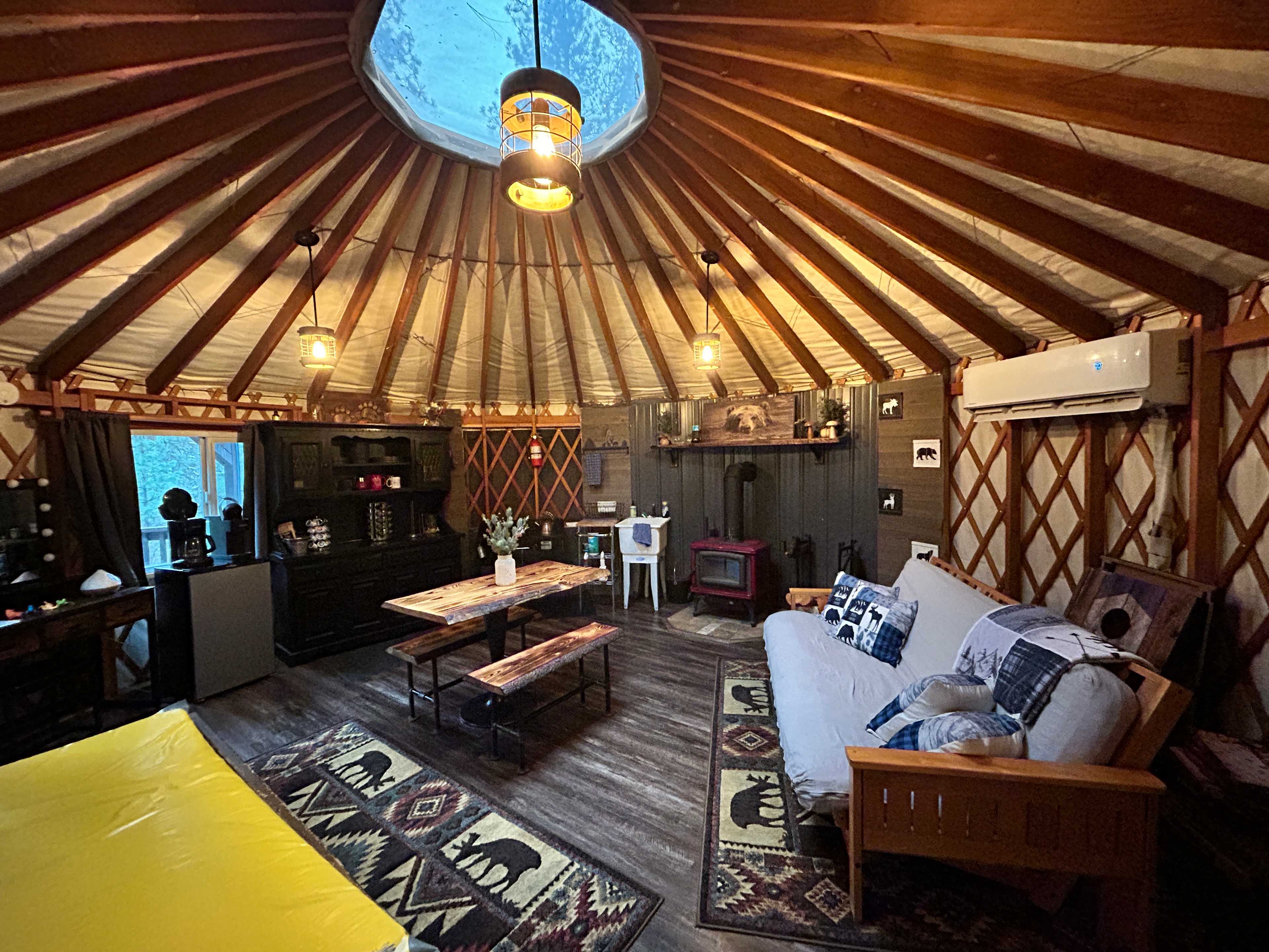 Secluded Off Grid Mountain Yurt