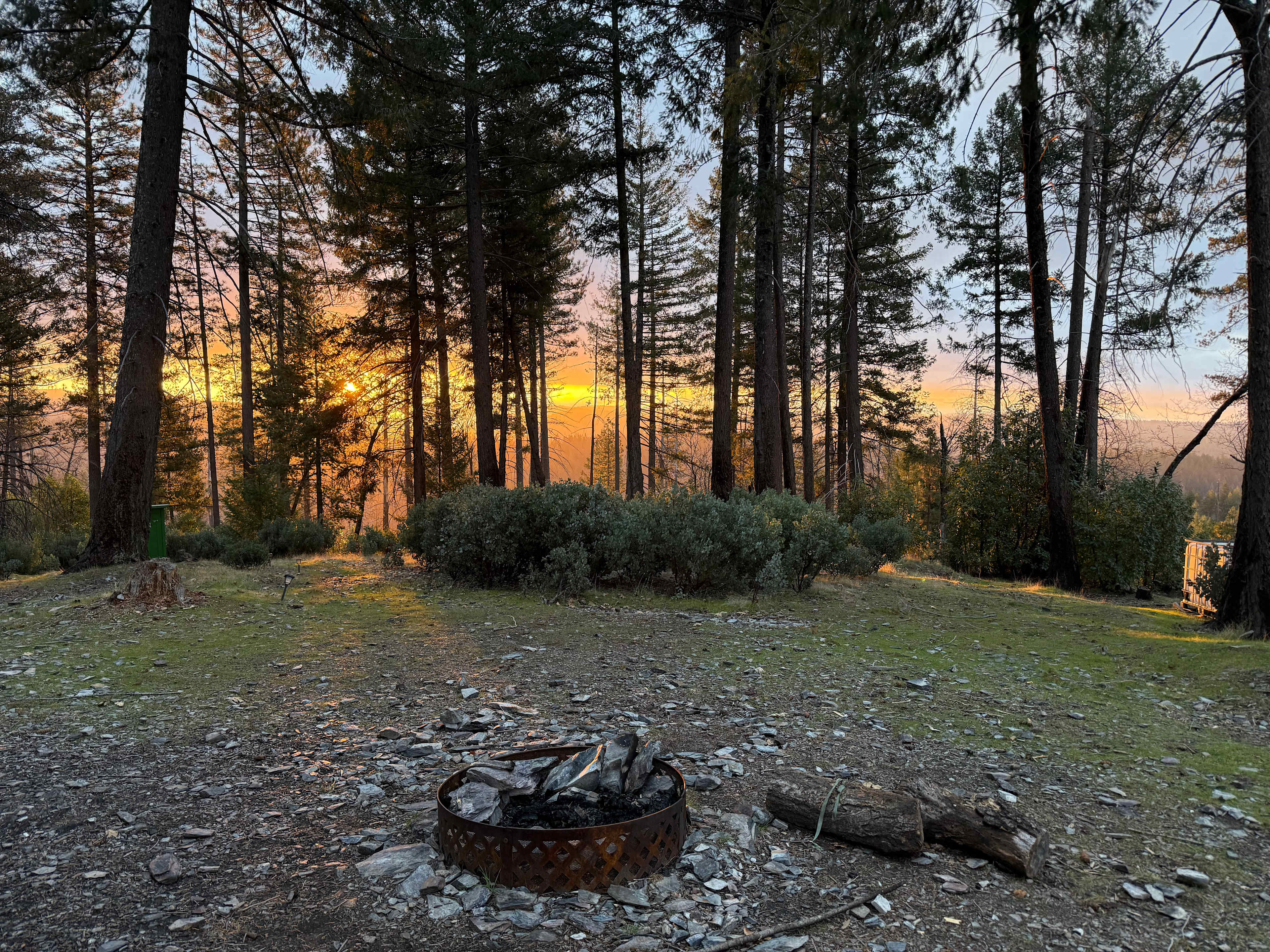 The main RV/tent site.