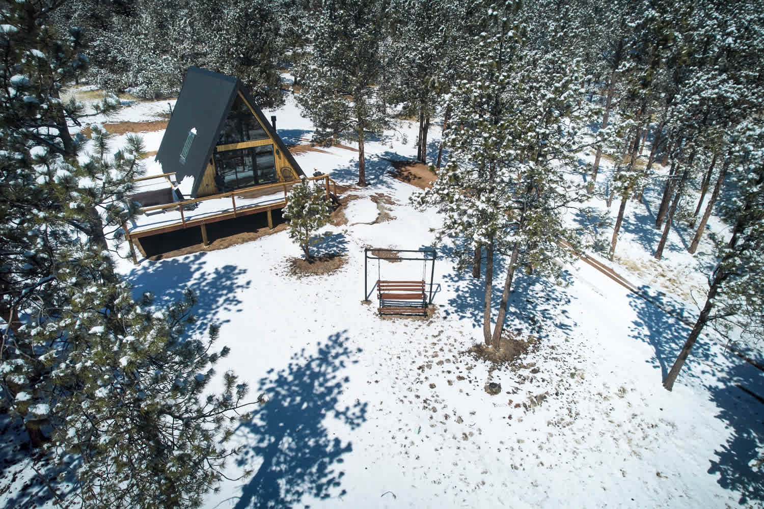 Scandinavian A-frame with Hot tub