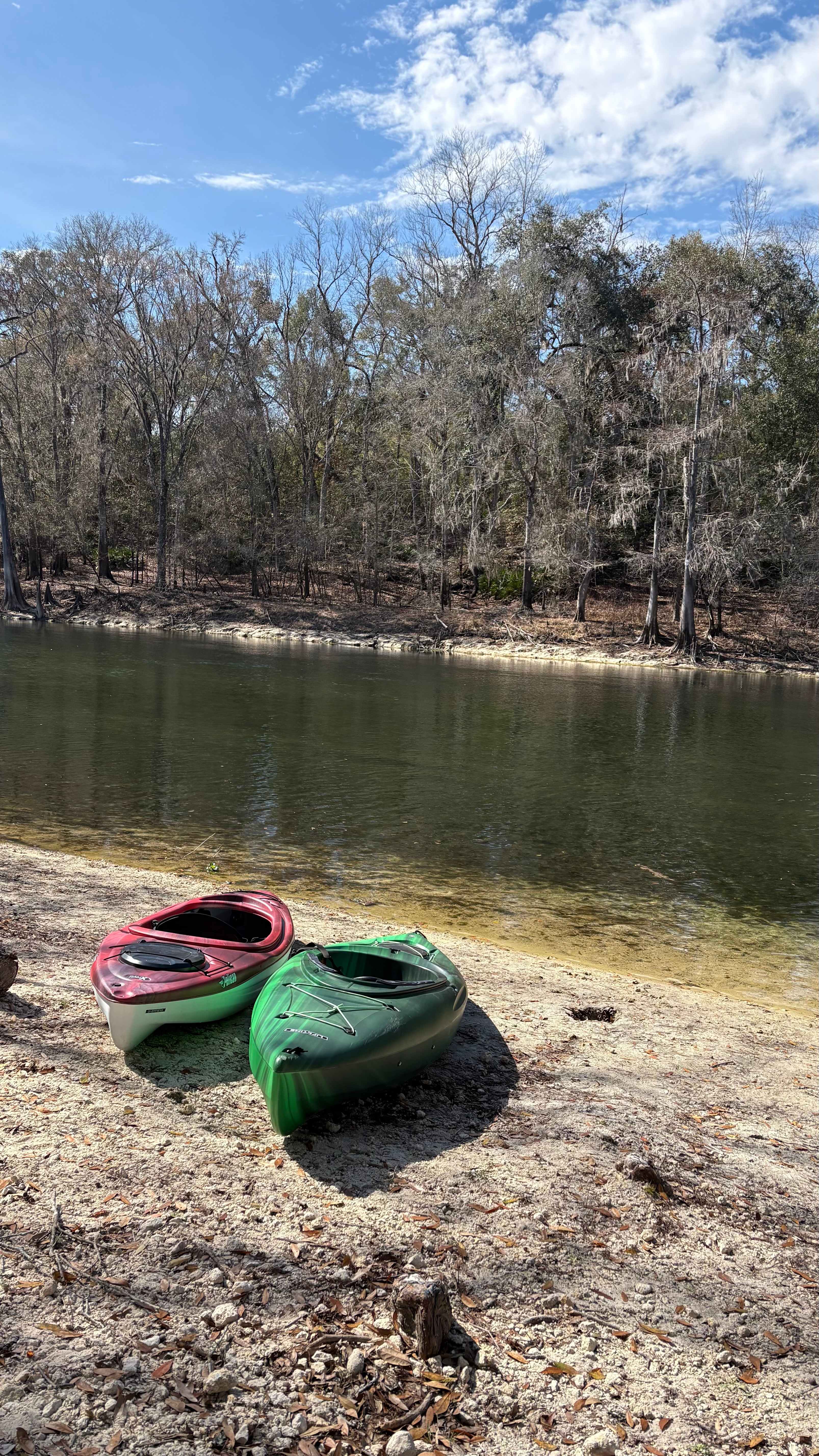 View from the launch