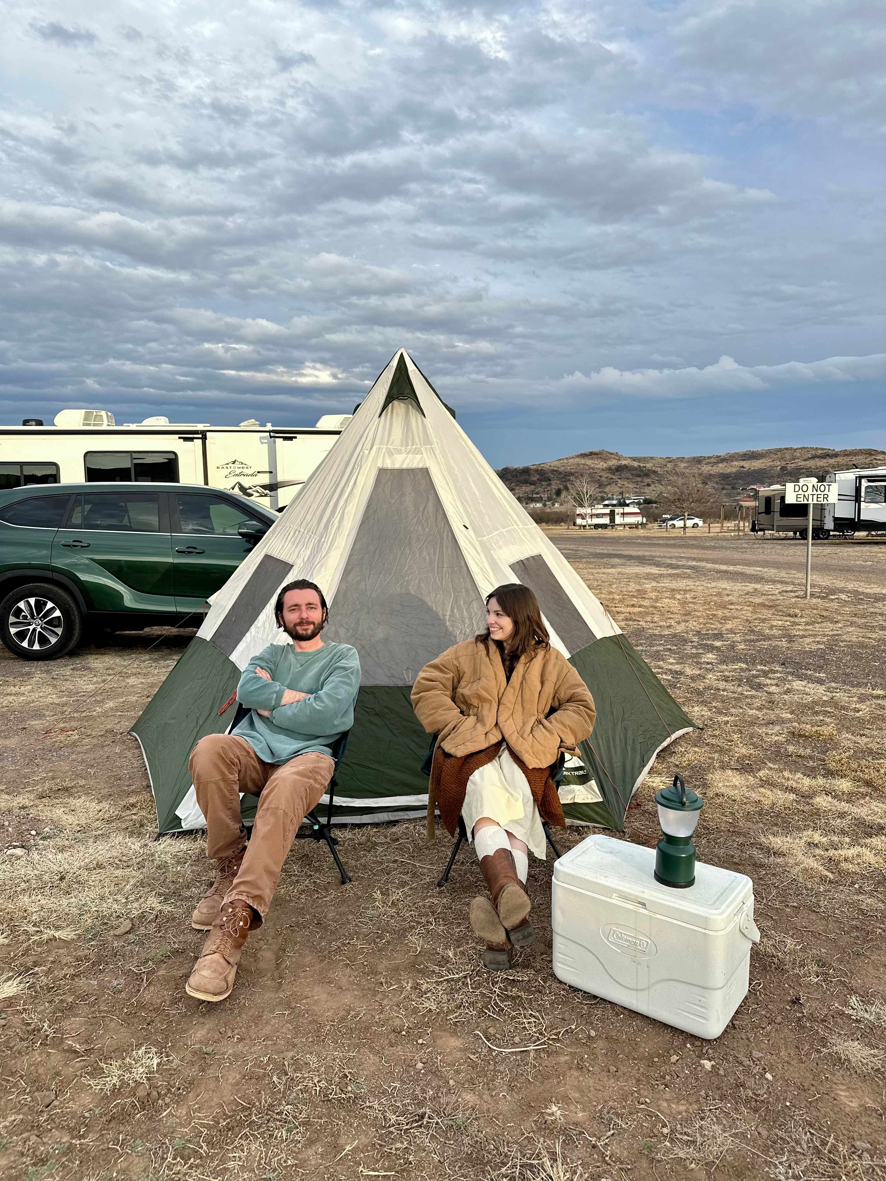 Site 19, closest to restrooms