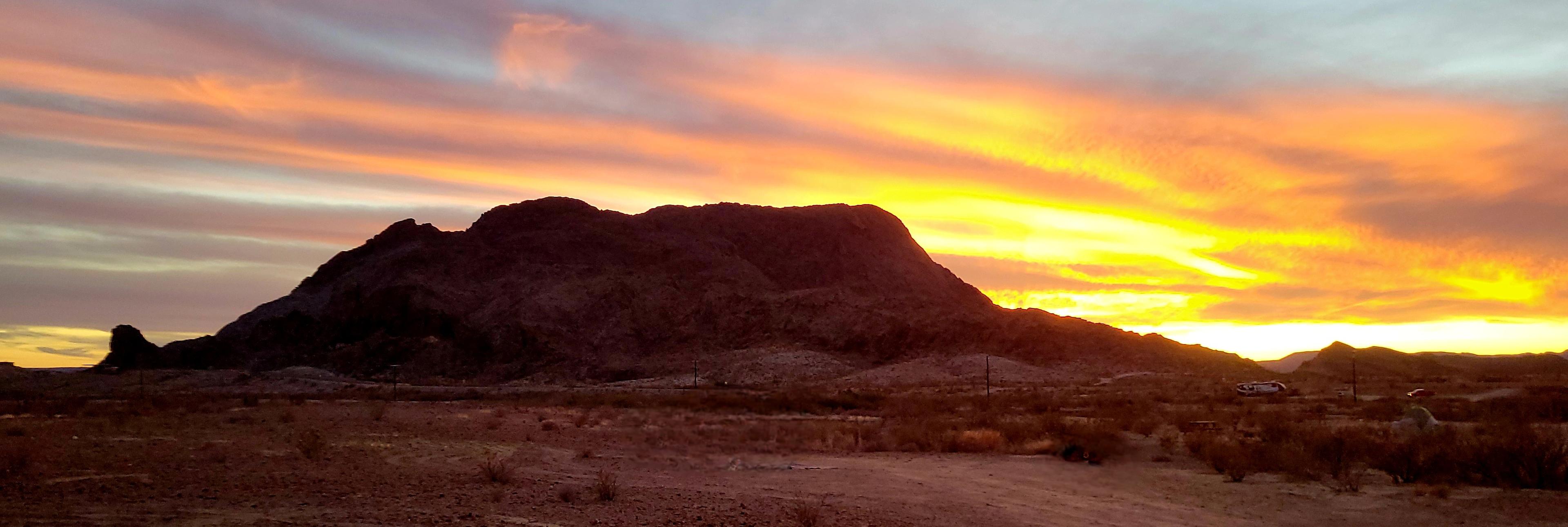 sunset - even prettier in person