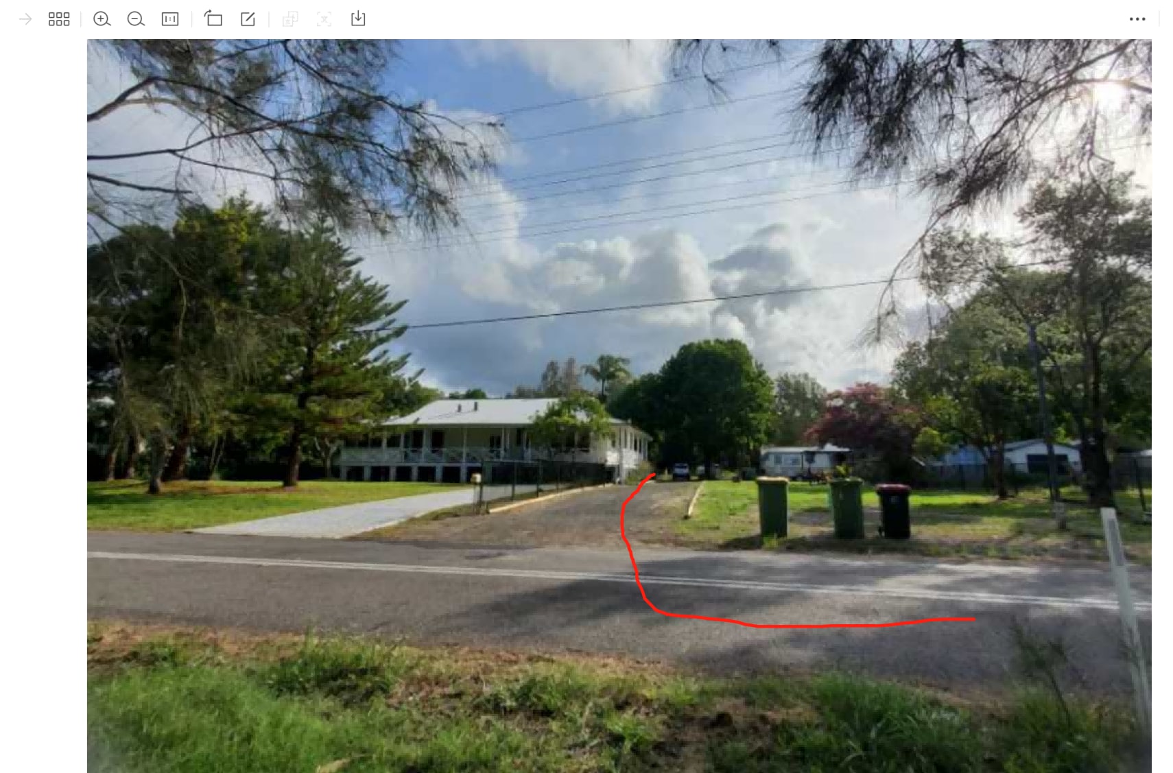 Picture of the site