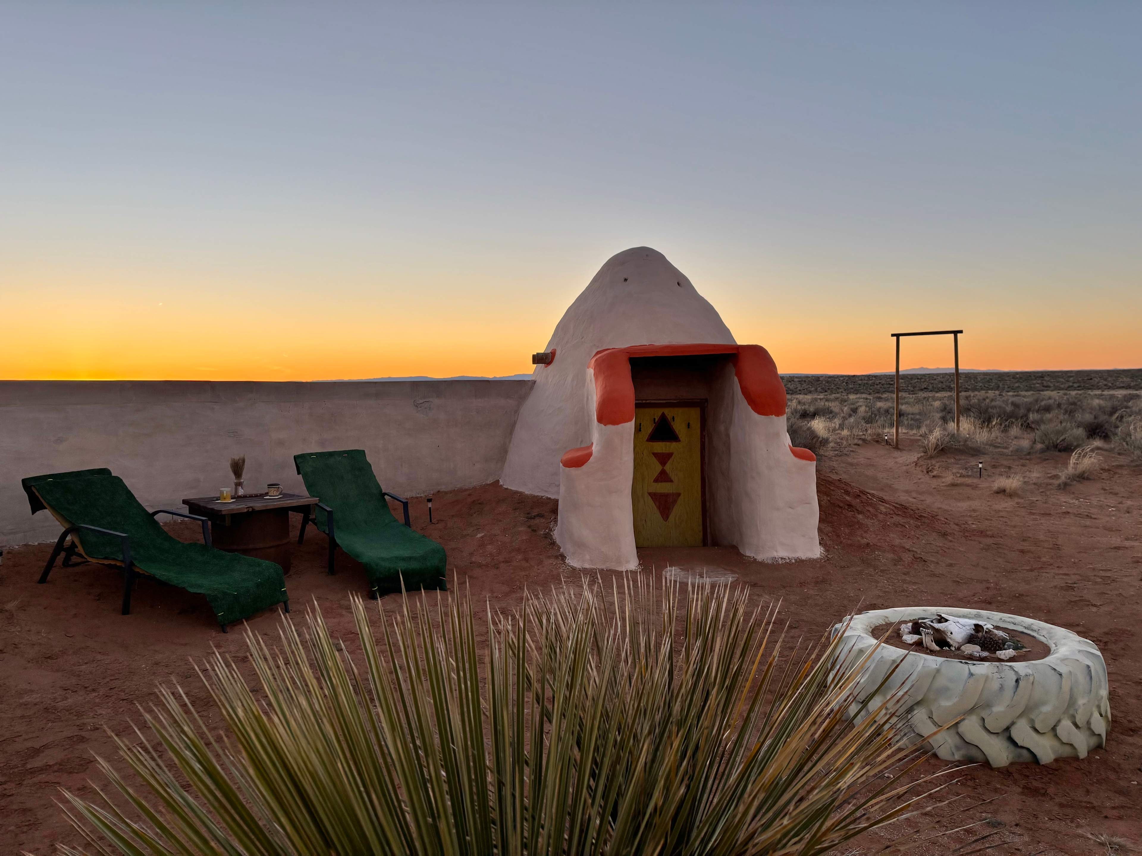 Casa Huevo + Lounge Chairs