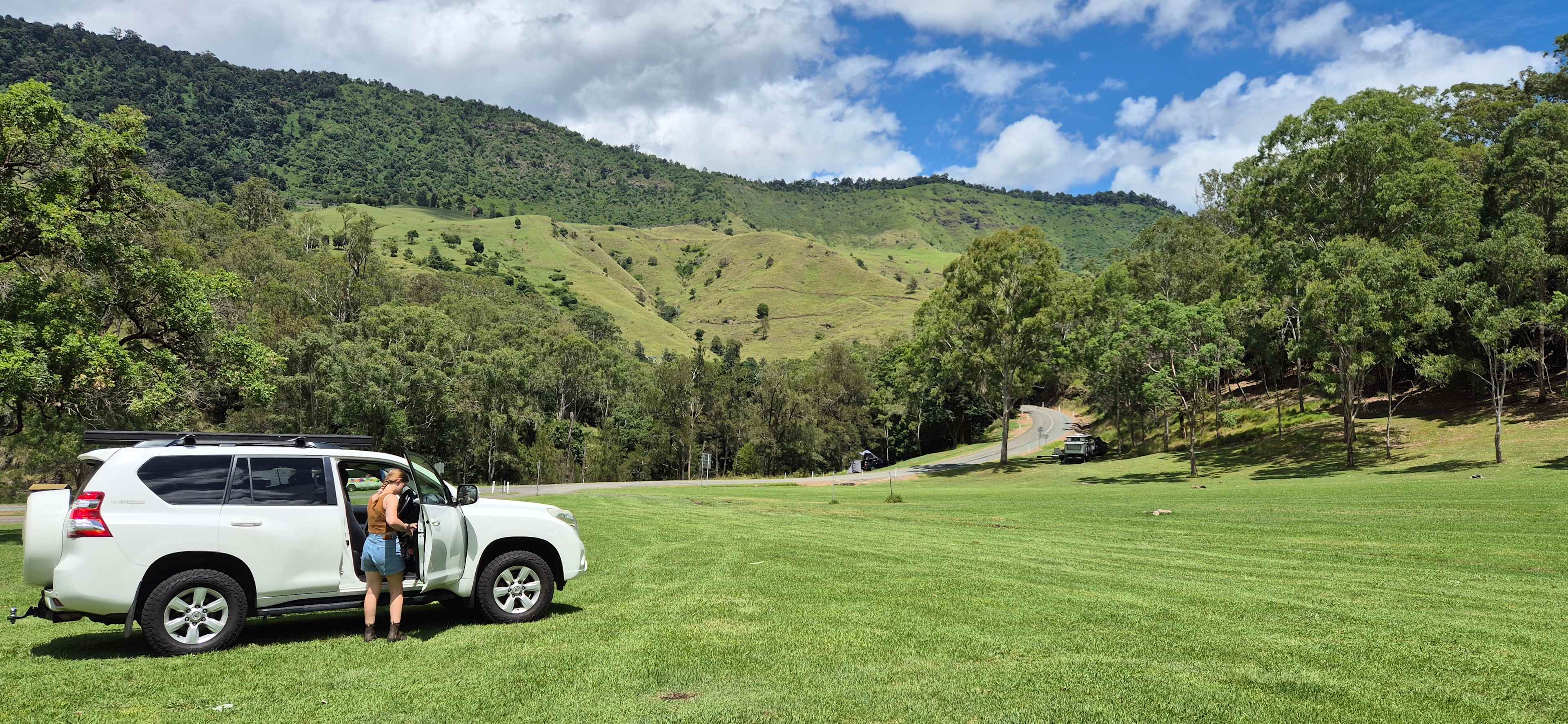 Andrew Drynan Park-Camp with a view