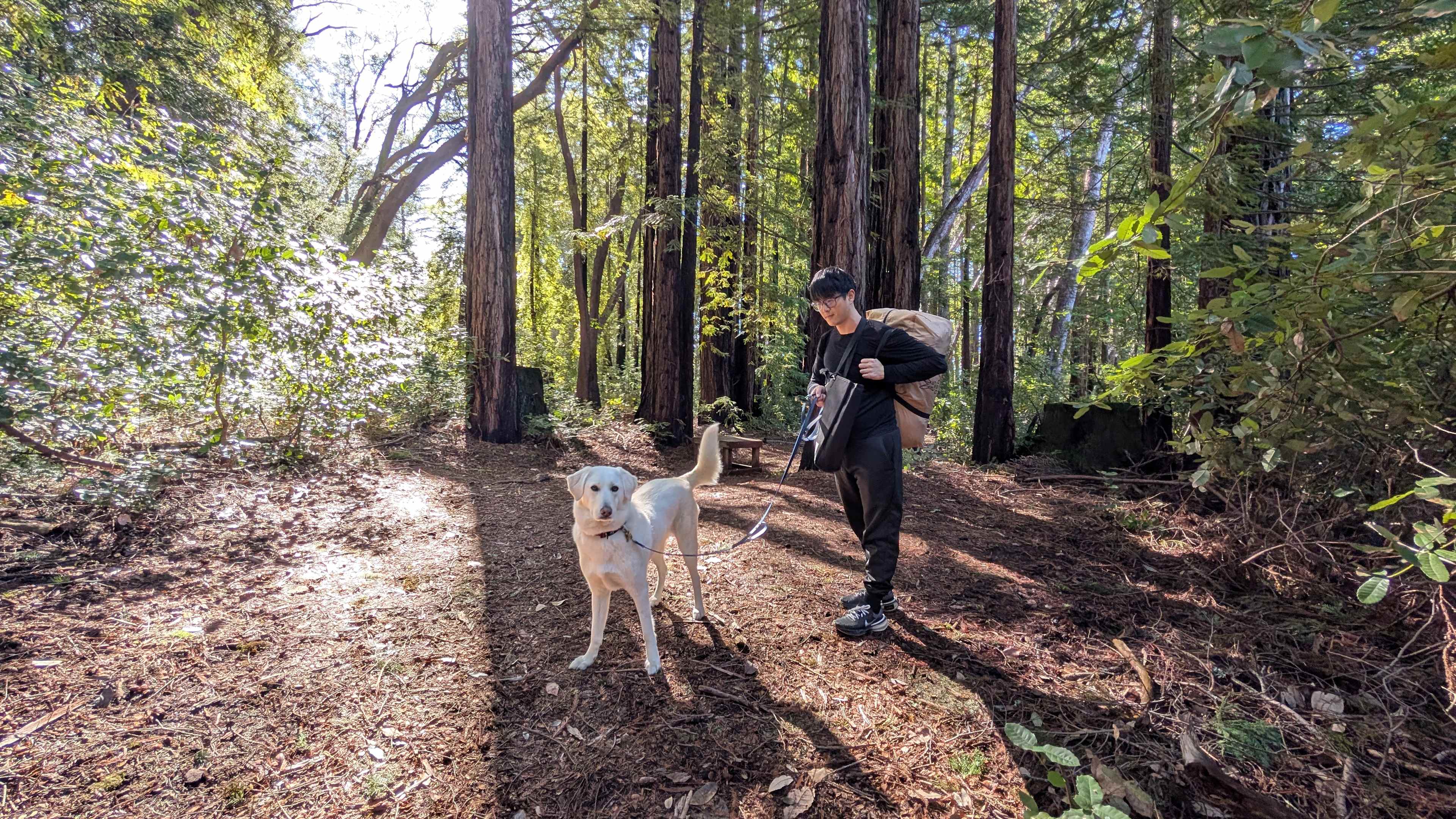 Camp site 1 before we set up camp