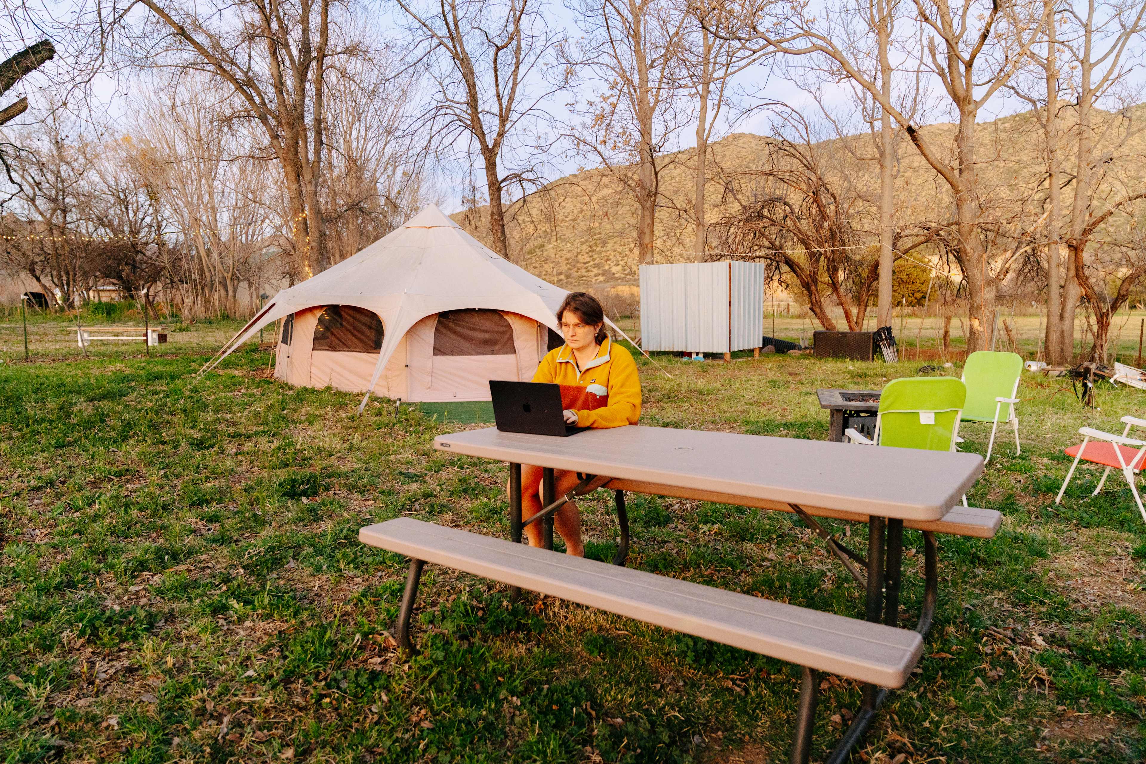 Tent Camp at Tuck & Bird Ranch