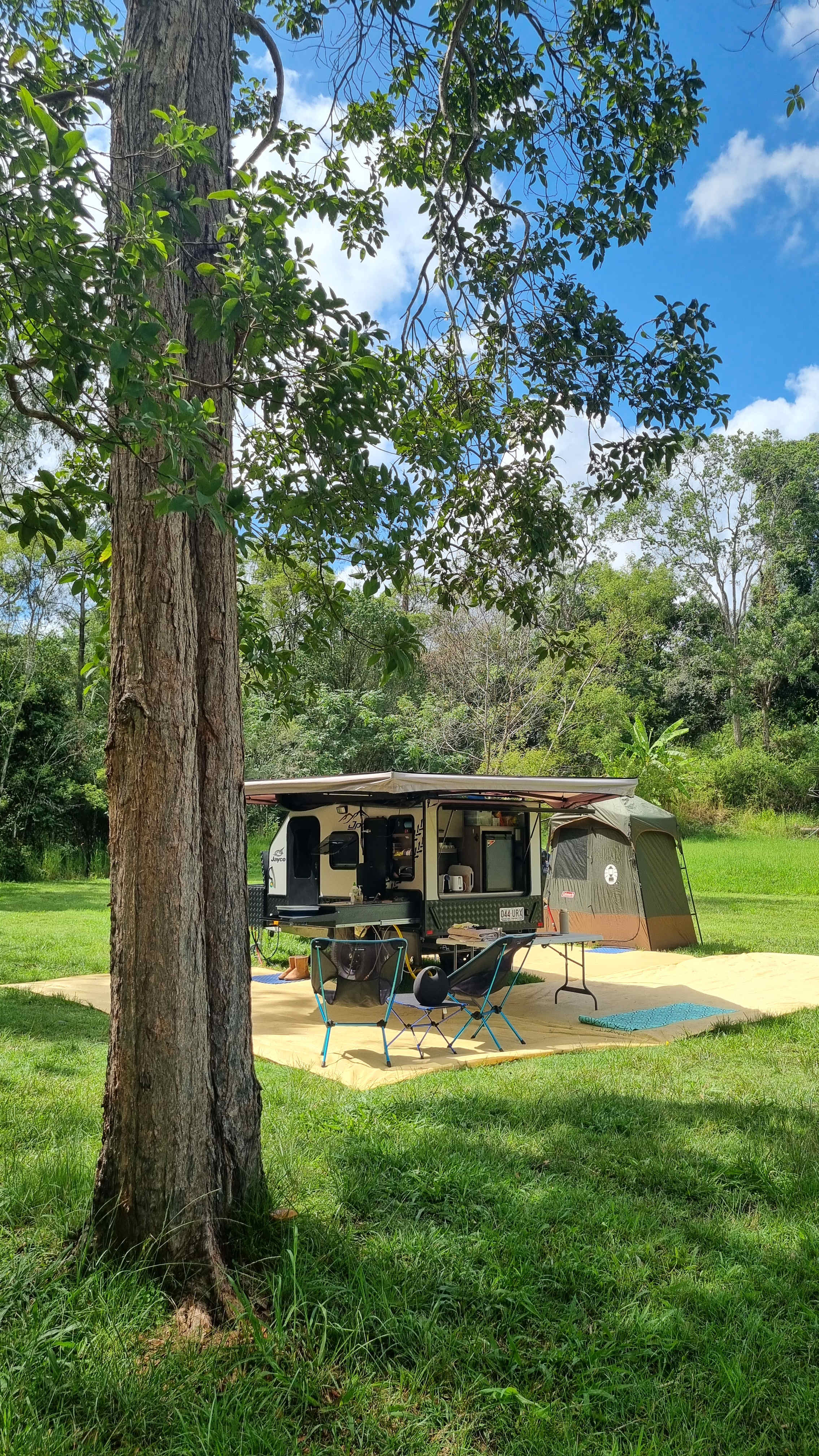 Private Rainforest Creek Camp
