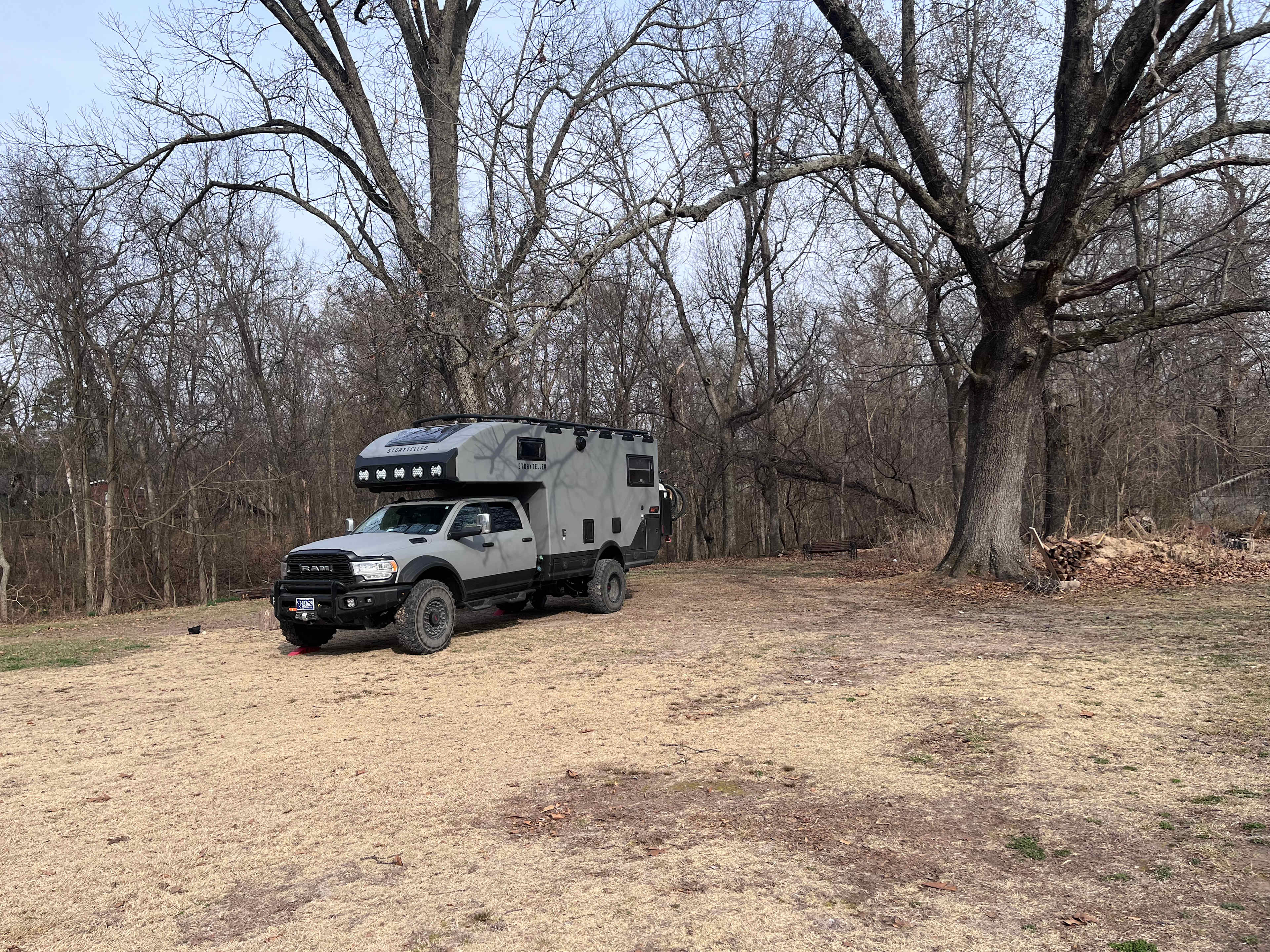 Large roomy flat sites 