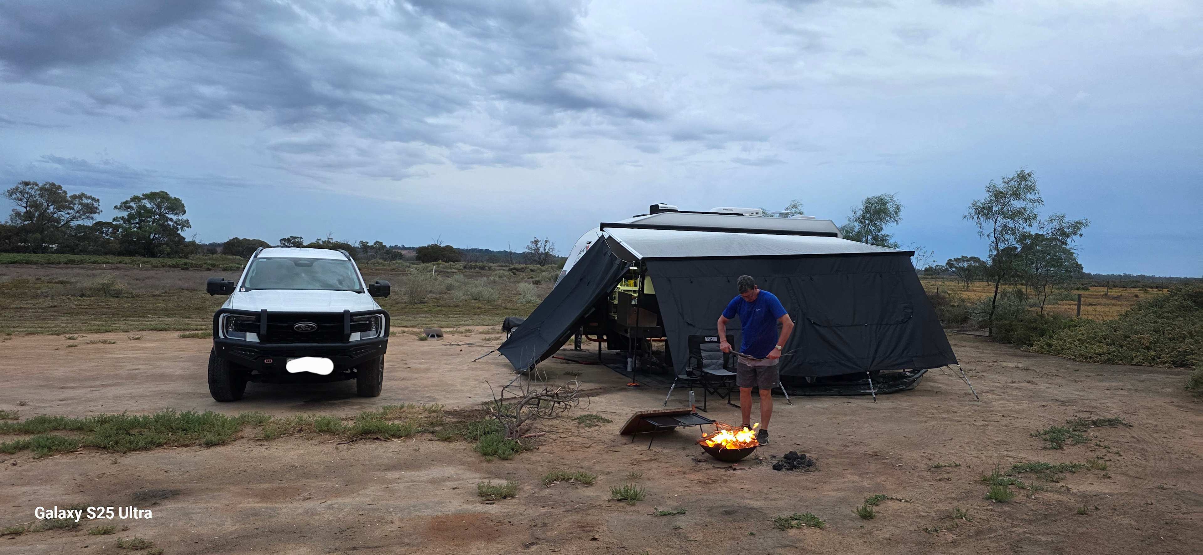 Secluded exclusive river campsite