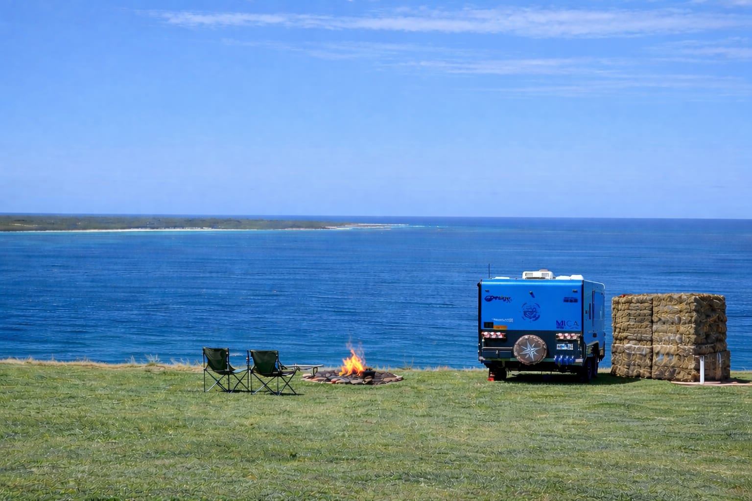 Tiatukia Farm Campsite by the Sea