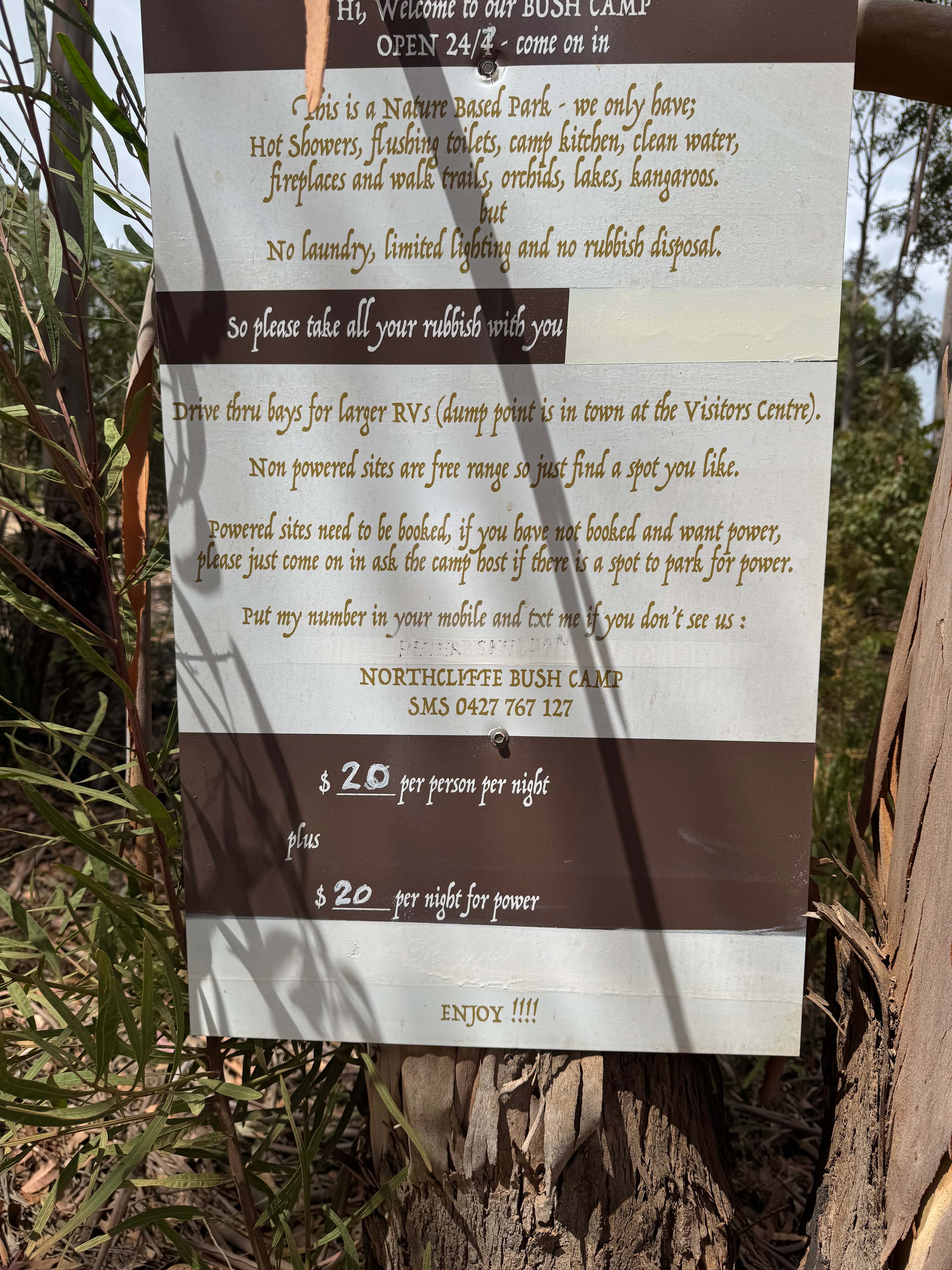 Northcliffe Deluxe Bush Camp