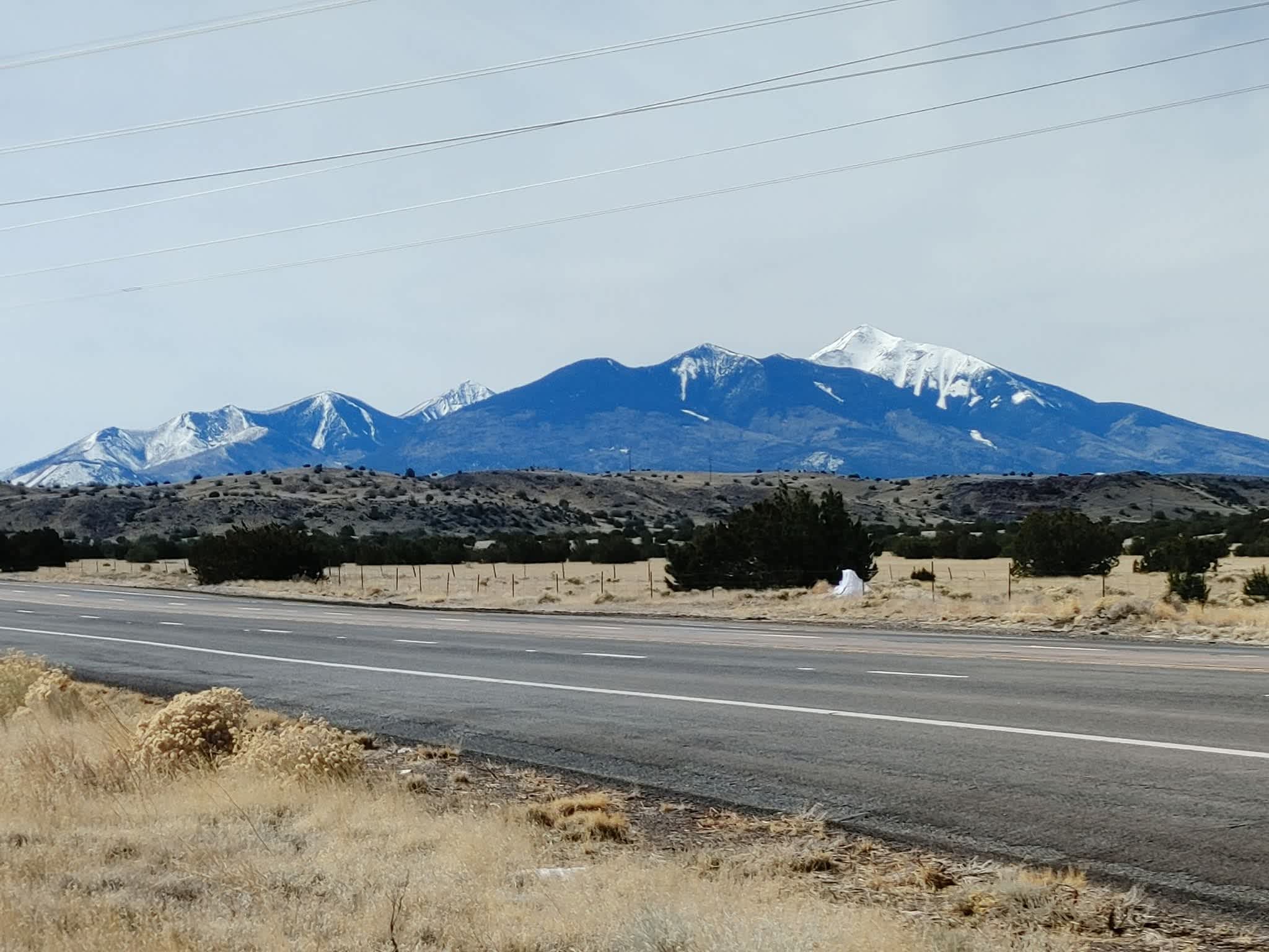 The most beautiful snow-capped mountain across from the campground!