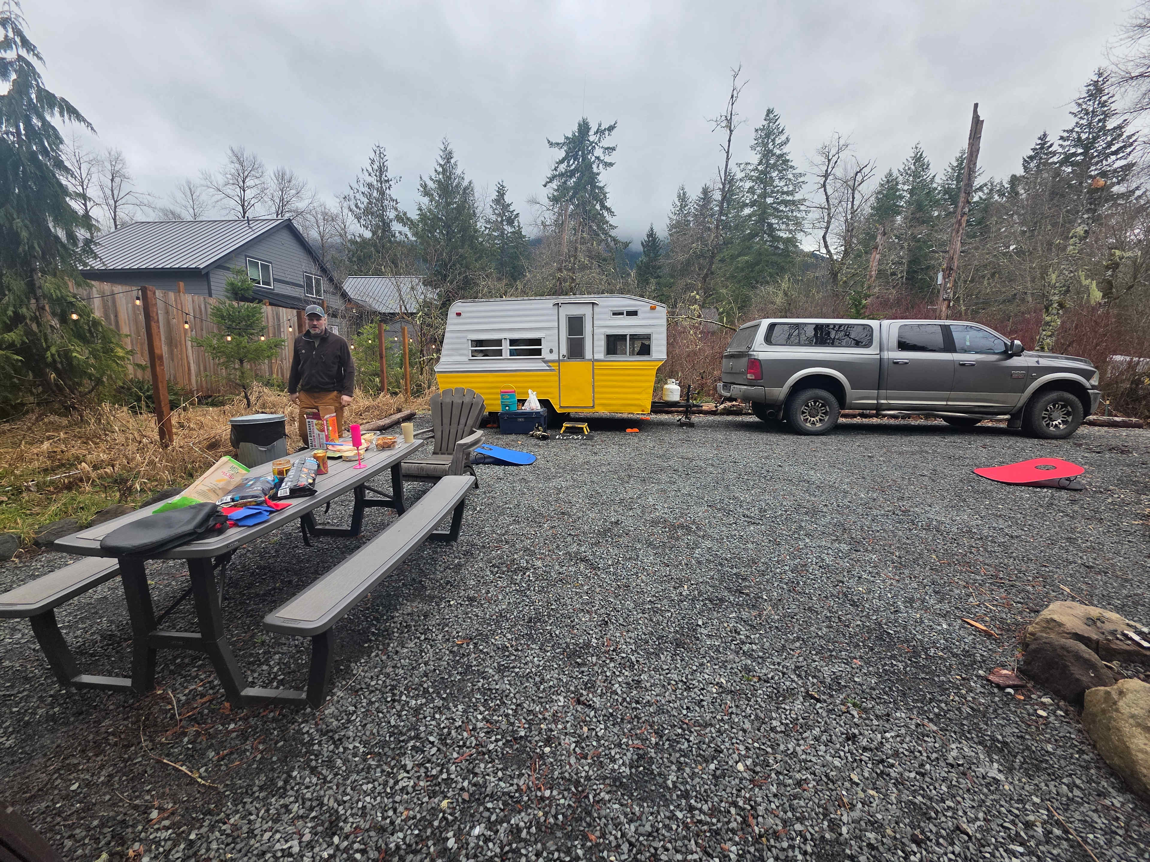 Hawk's Landing RV site @ Mt Rainier