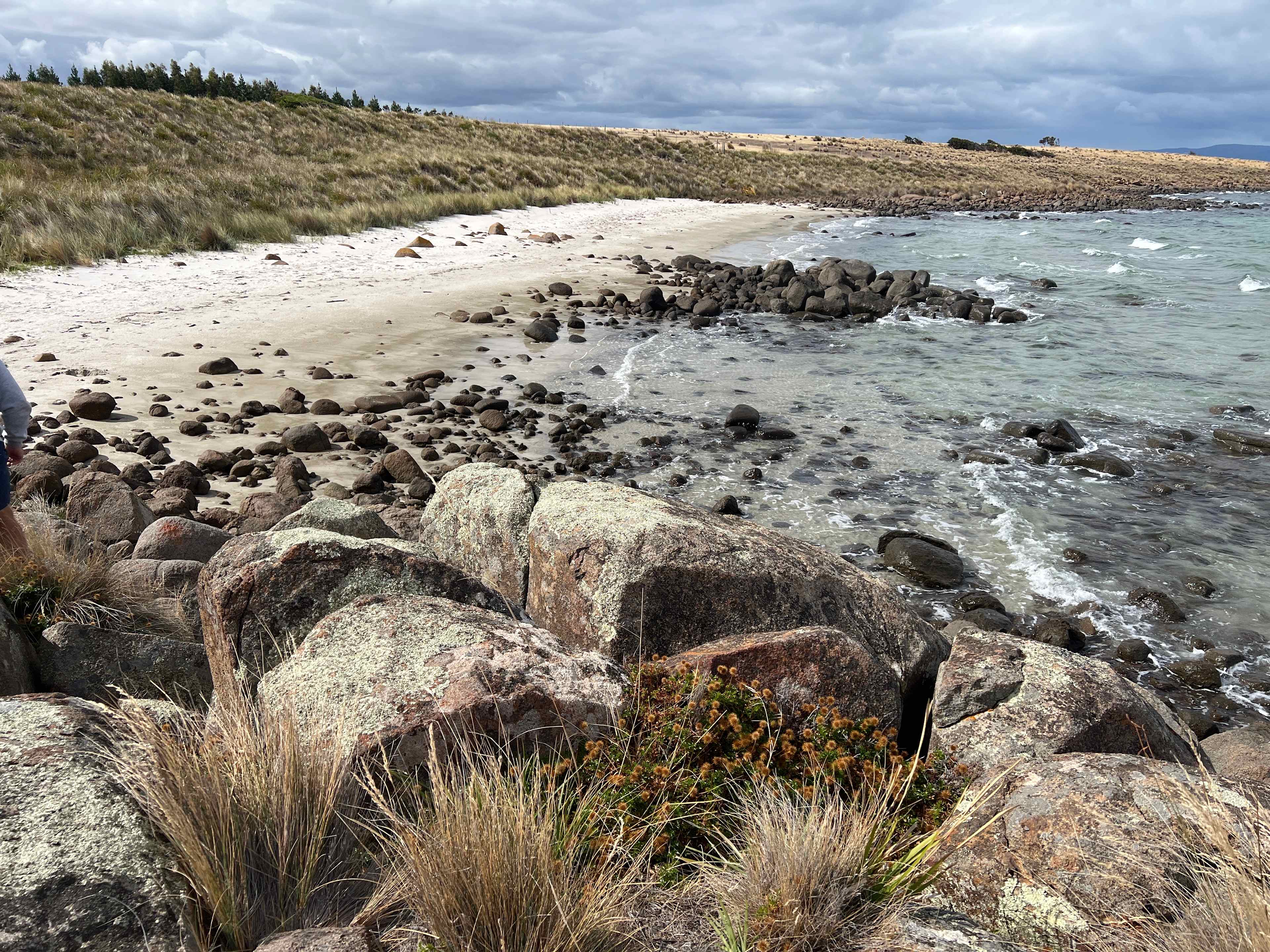 Smaller Private beach adjoining the camp