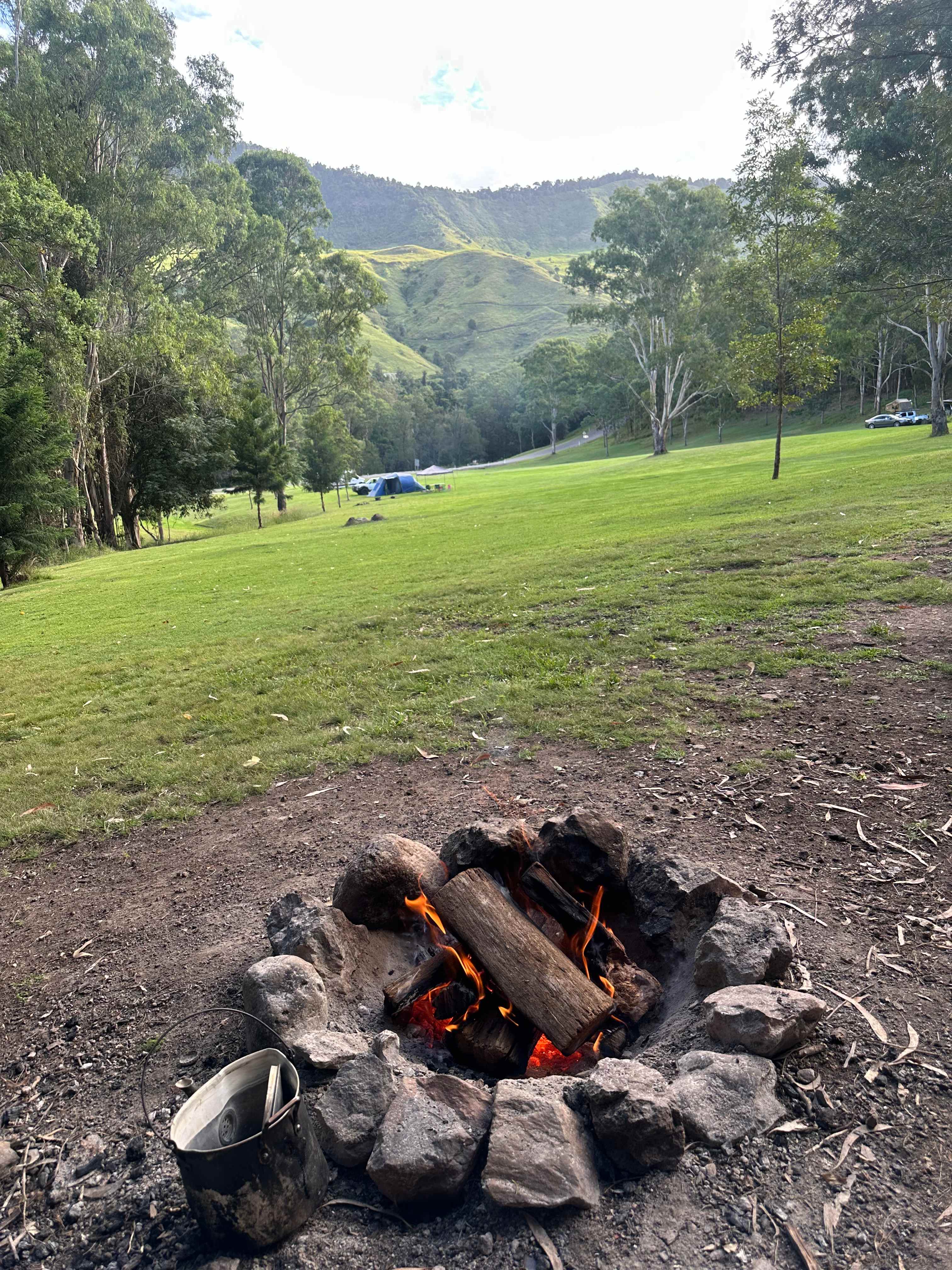 Andrew Drynan Park-Camp with a view