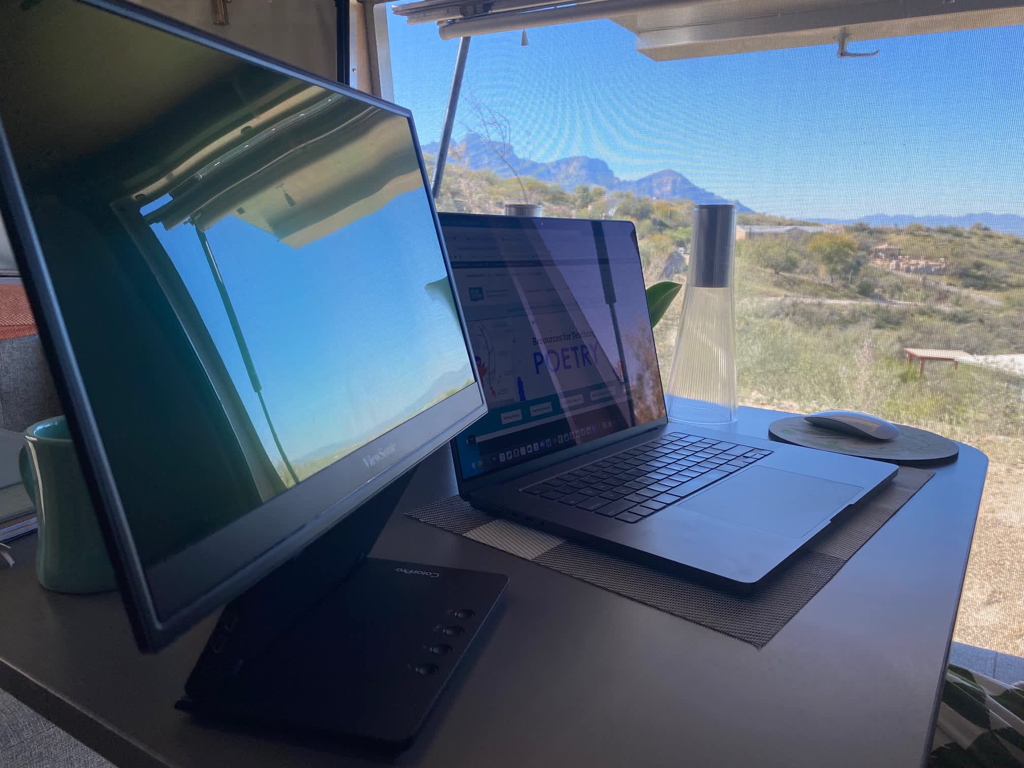 View from our remote office 😍