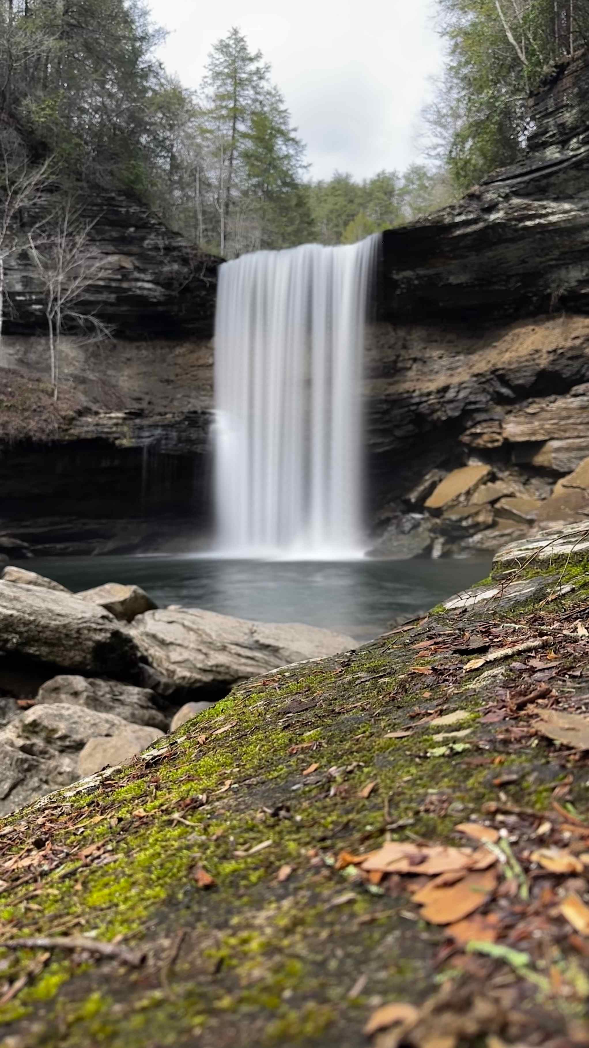 Greeter Falls Campground