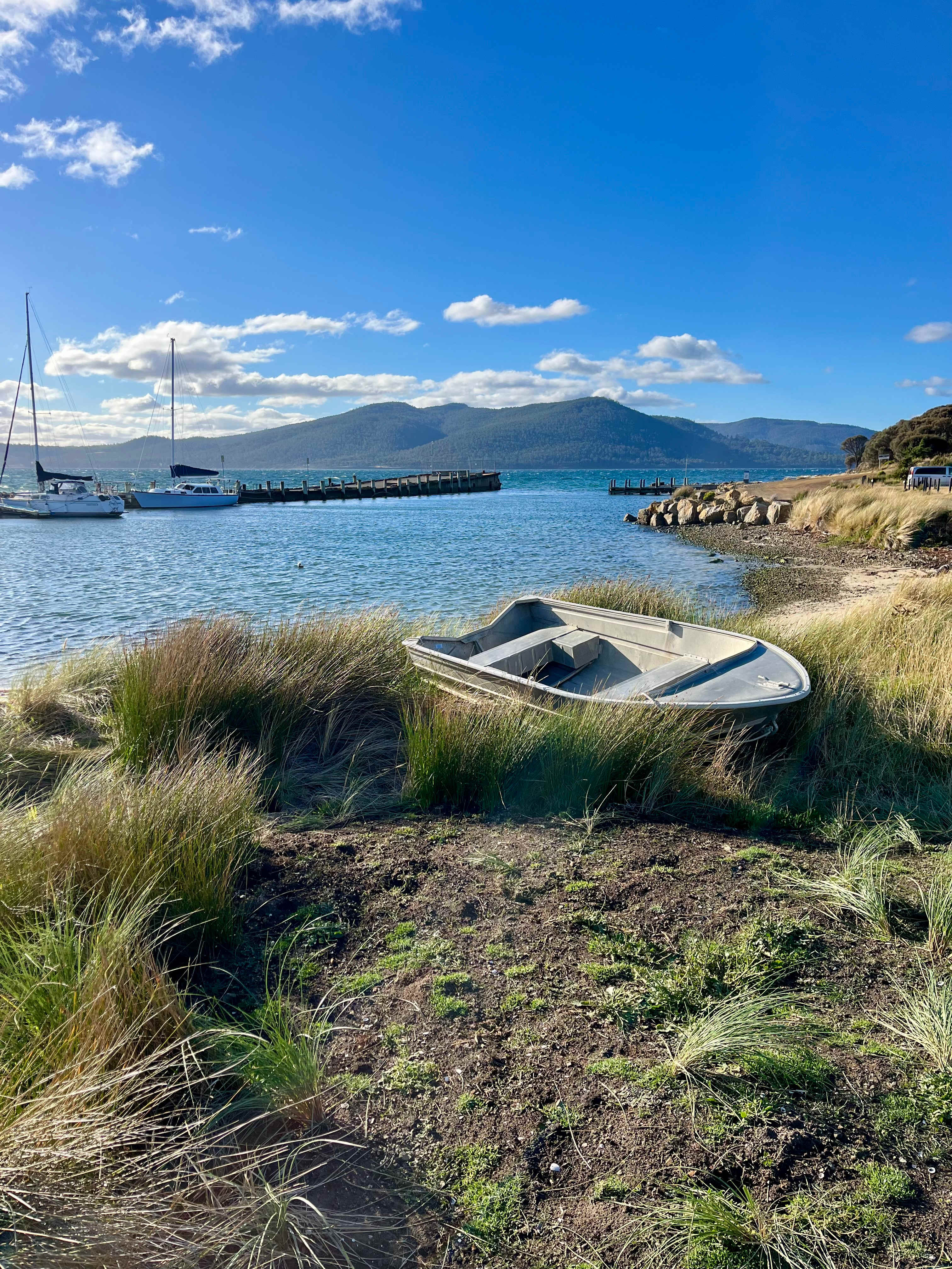 Alonnah Beach near by and worth a visit. 