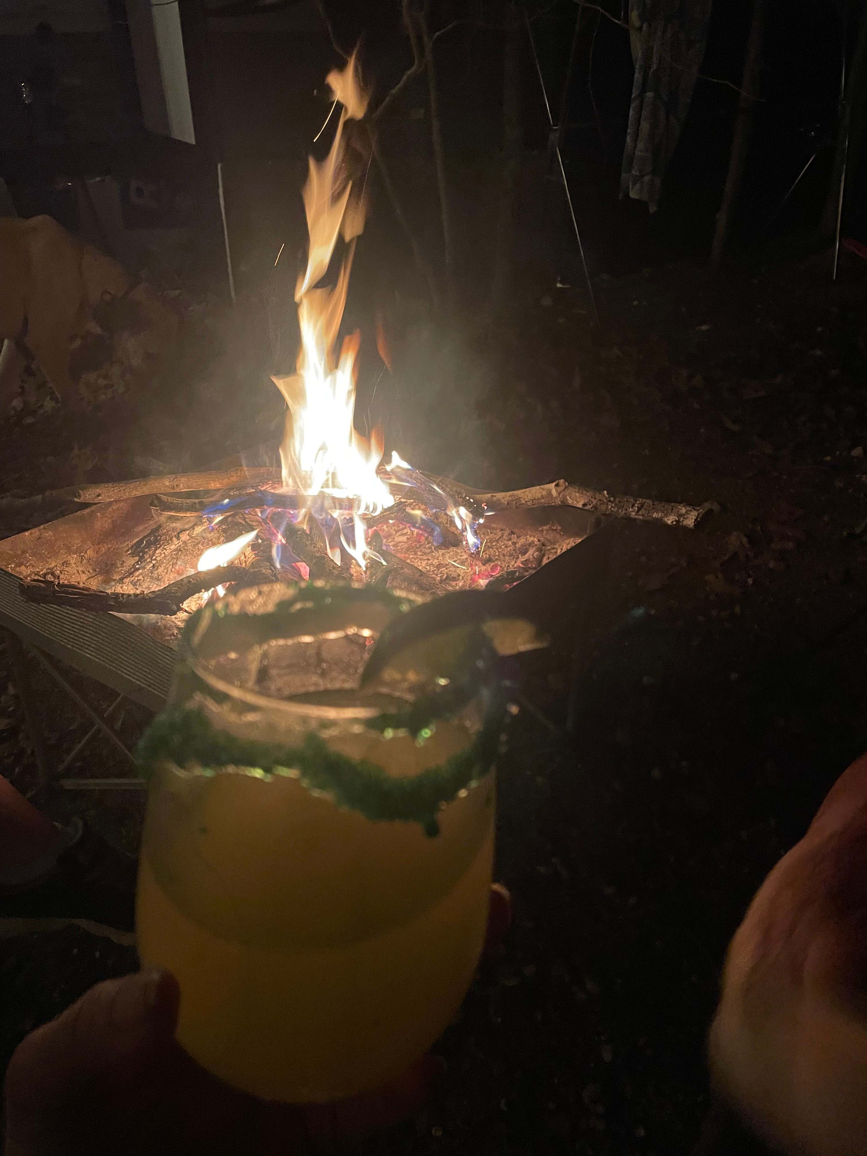 Most nights are perfect for a fire! 