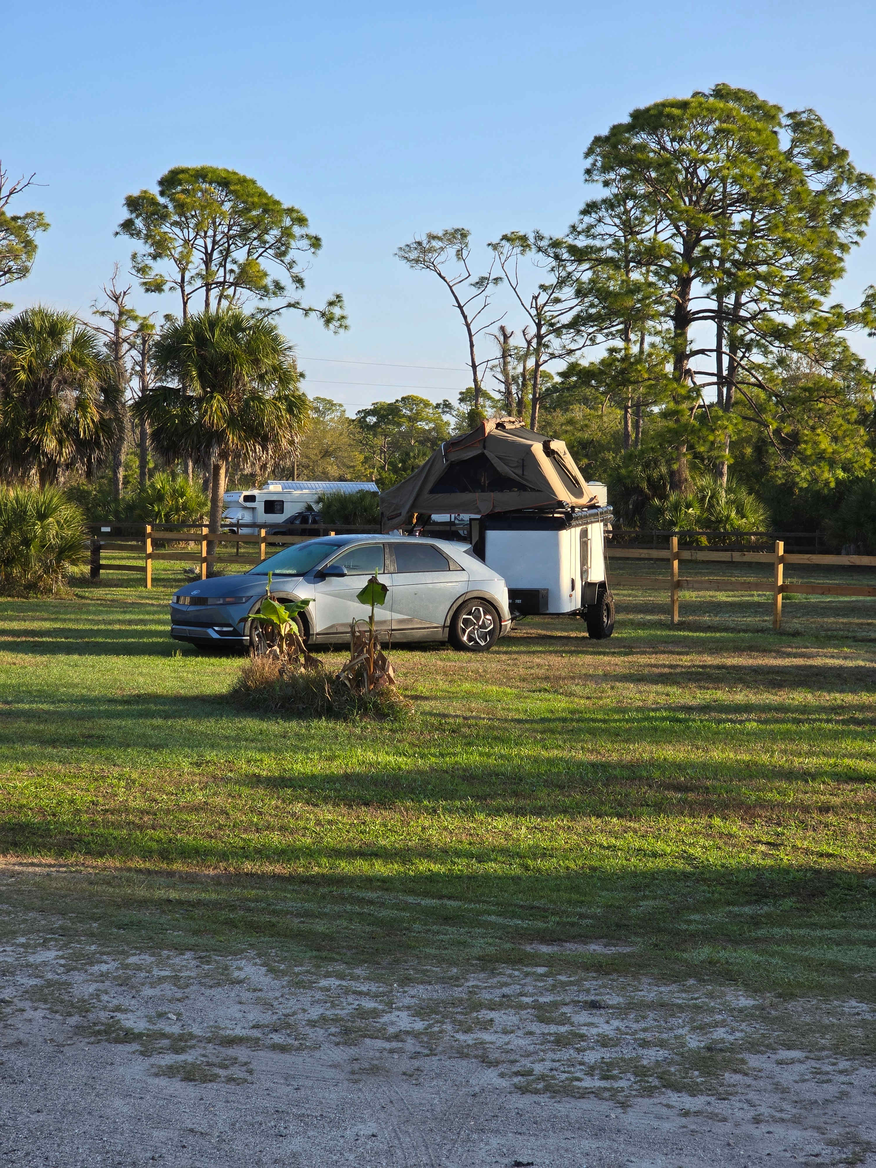 Nous nous sommes trompés d'emplacement mais les hôtes nous ont laissés rester sur place tout de meme :p 