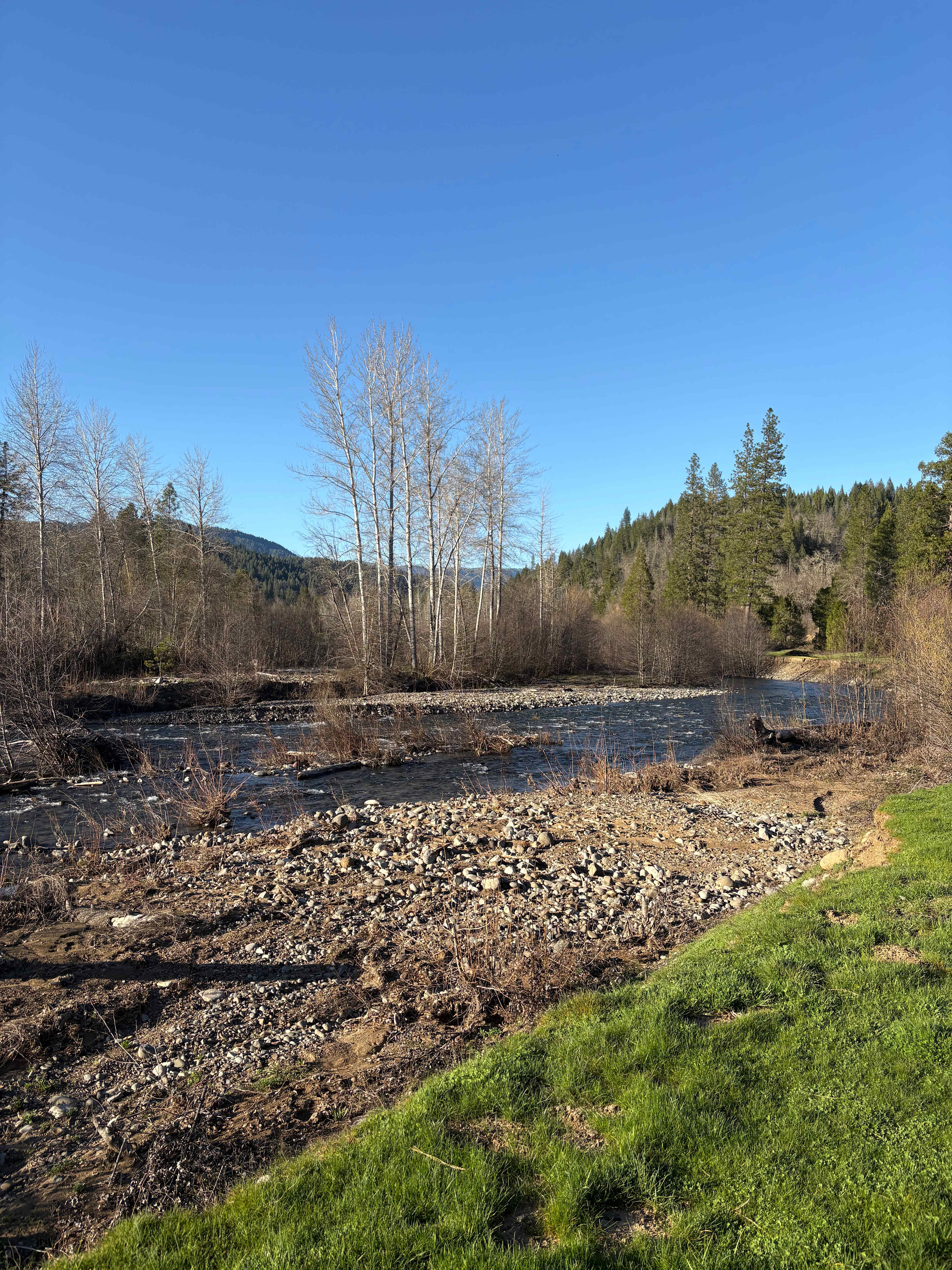 The view from our campsite